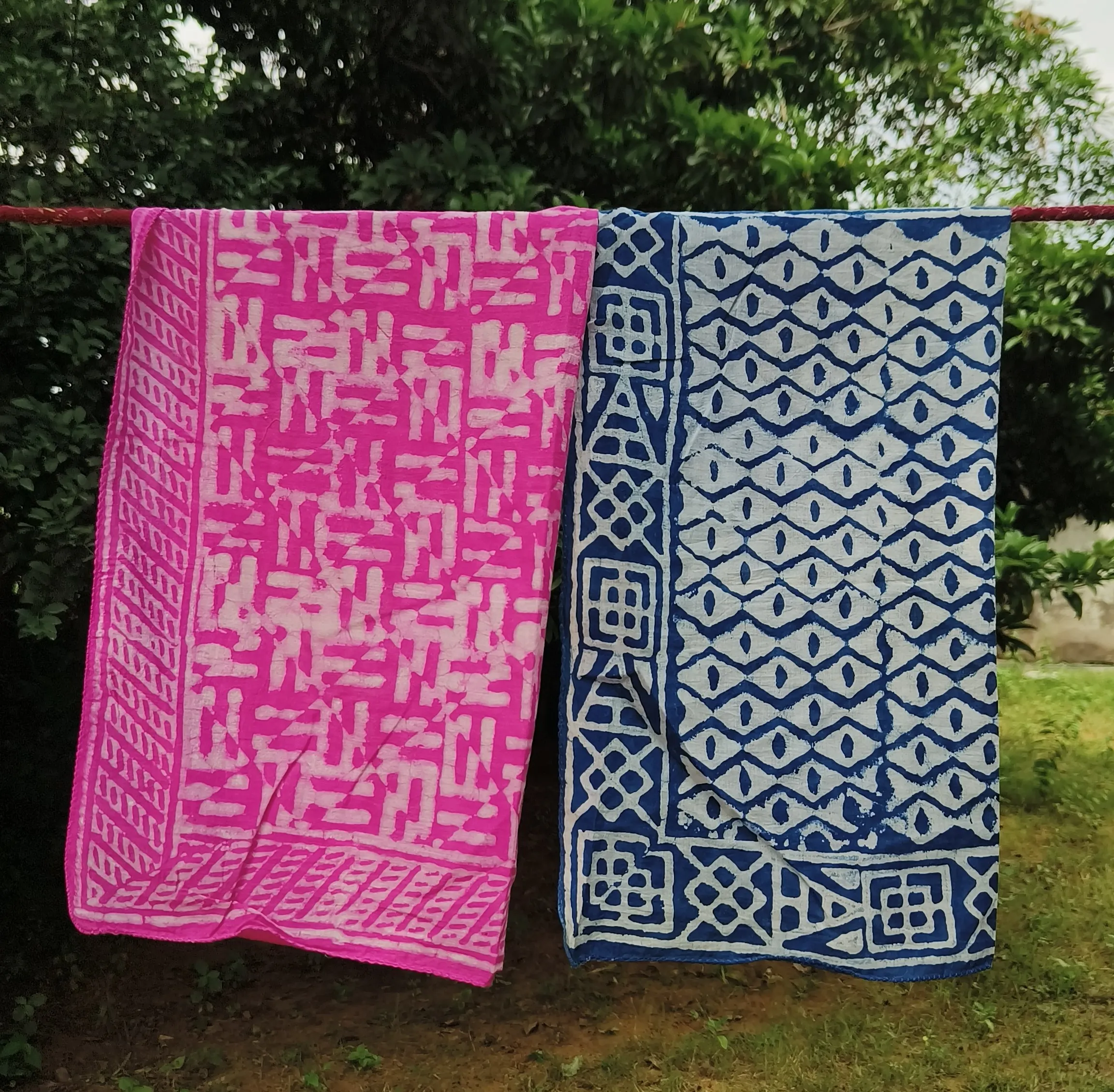 Handcrafted Printed Cotton Towels