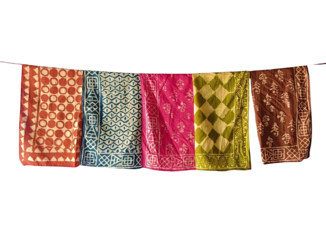 Handcrafted Patterned Scarves
