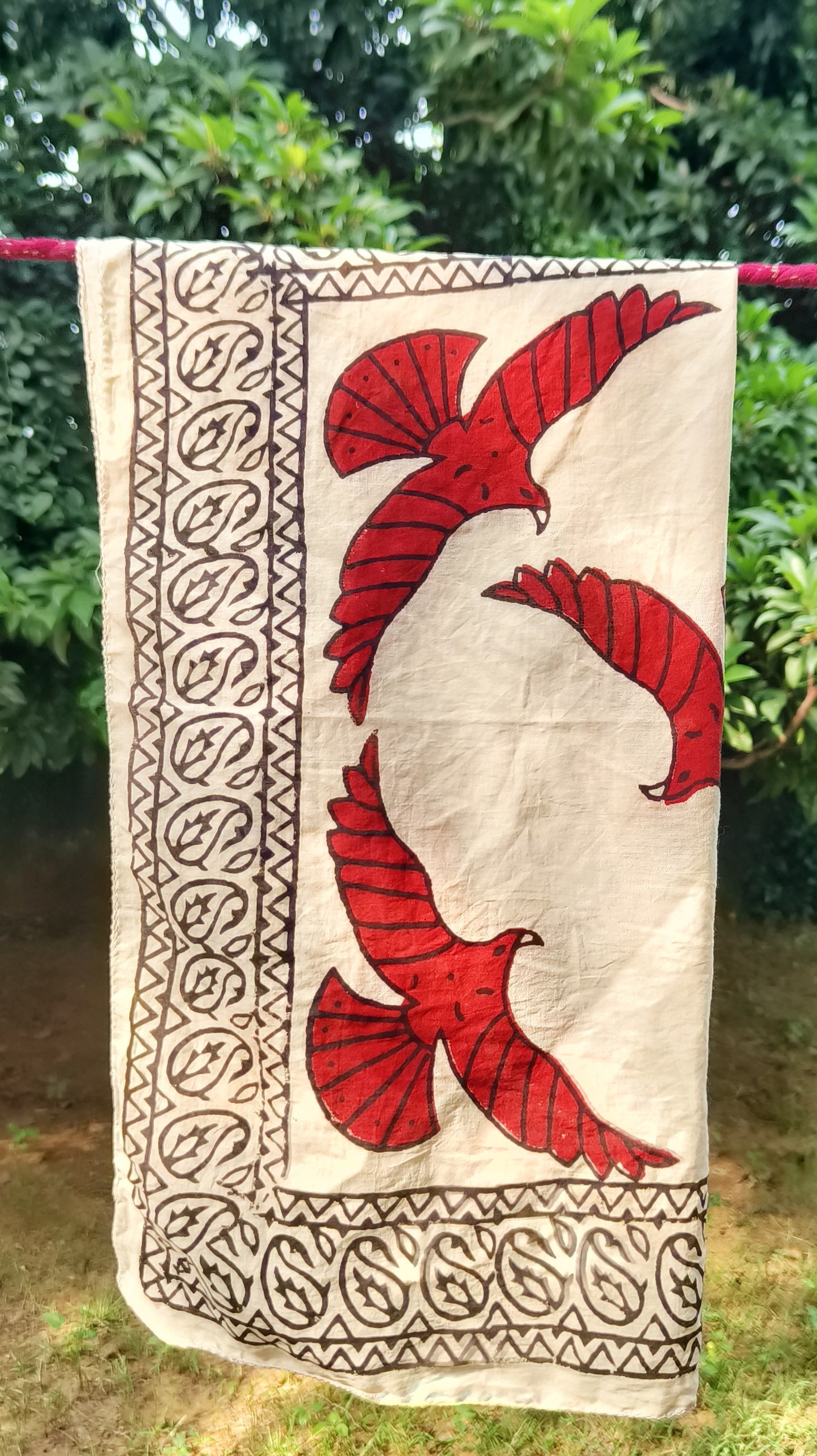 Handcrafted Patterned Scarves