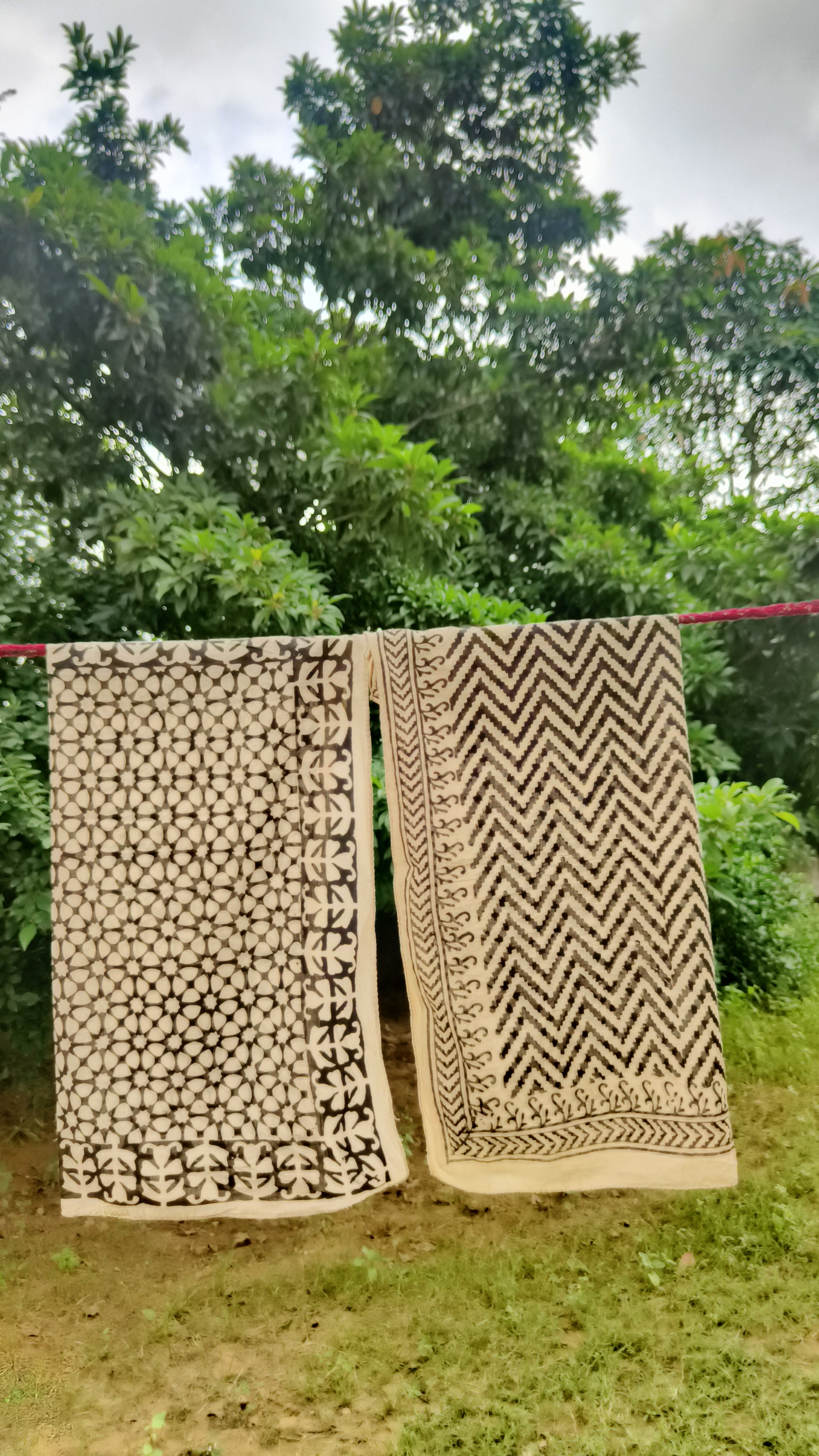 Handcrafted Block Print Cotton Towels