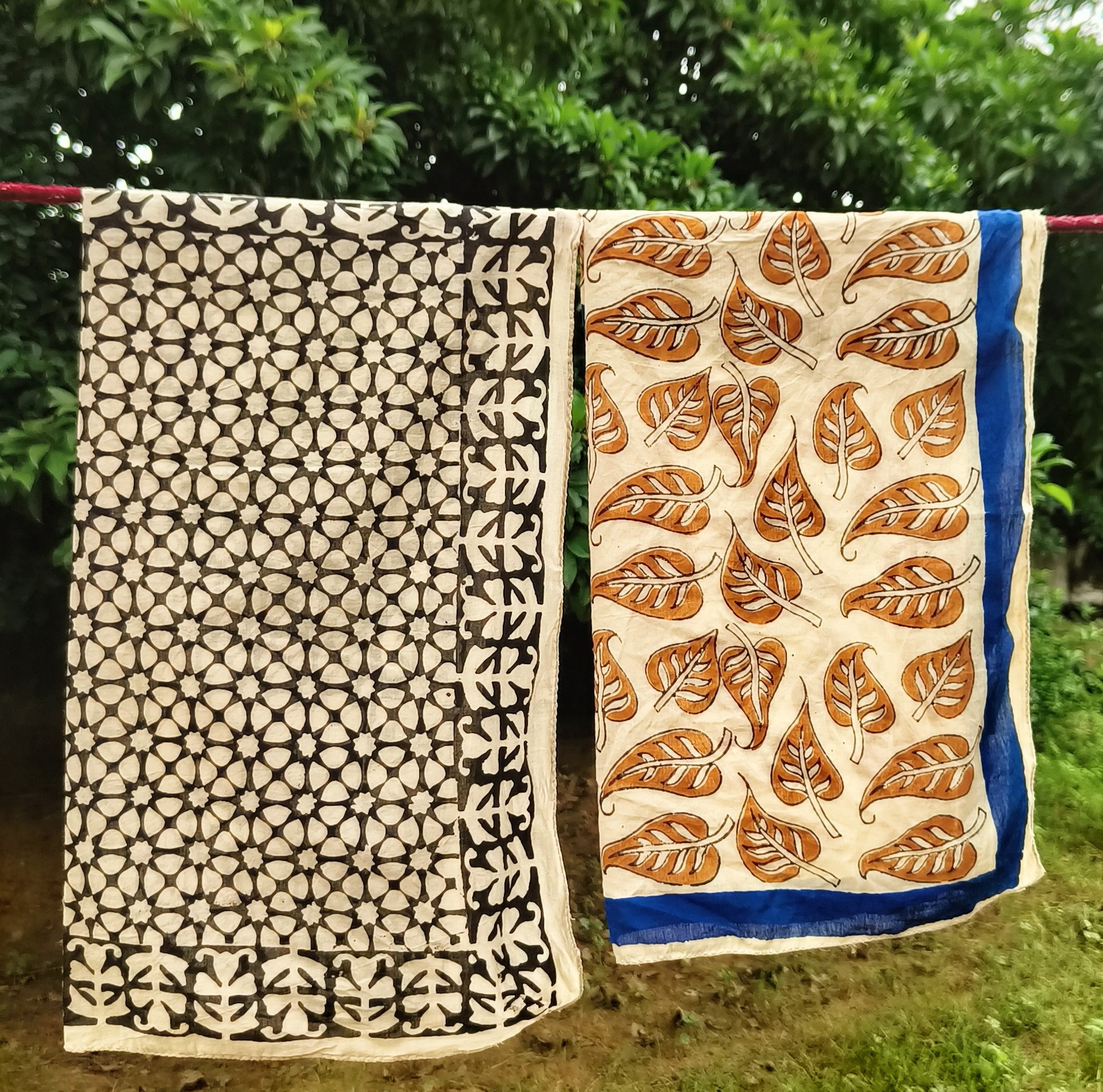 Handcrafted Cotton Scarves Set