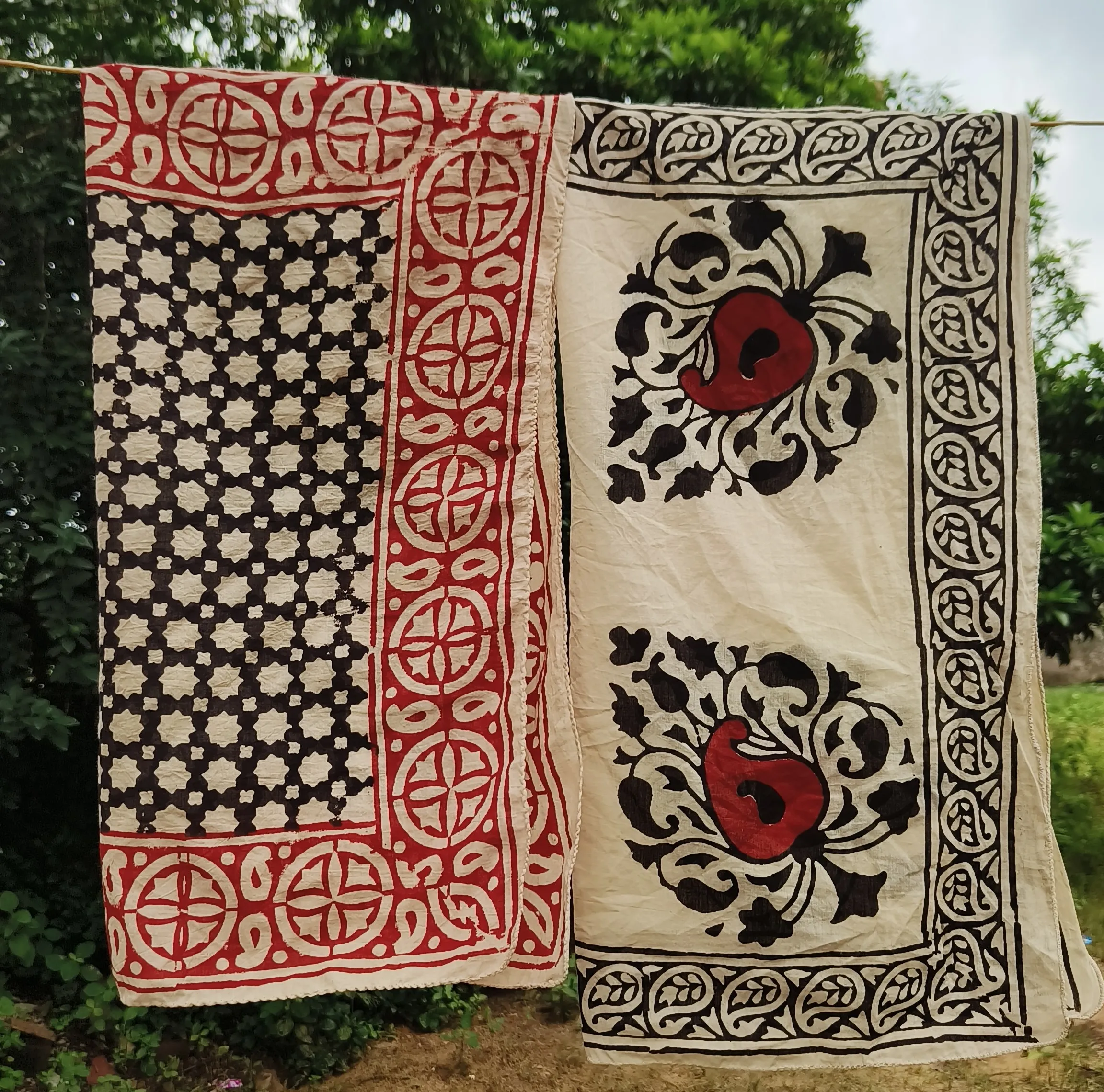 Handcrafted Block Print Cotton Towels