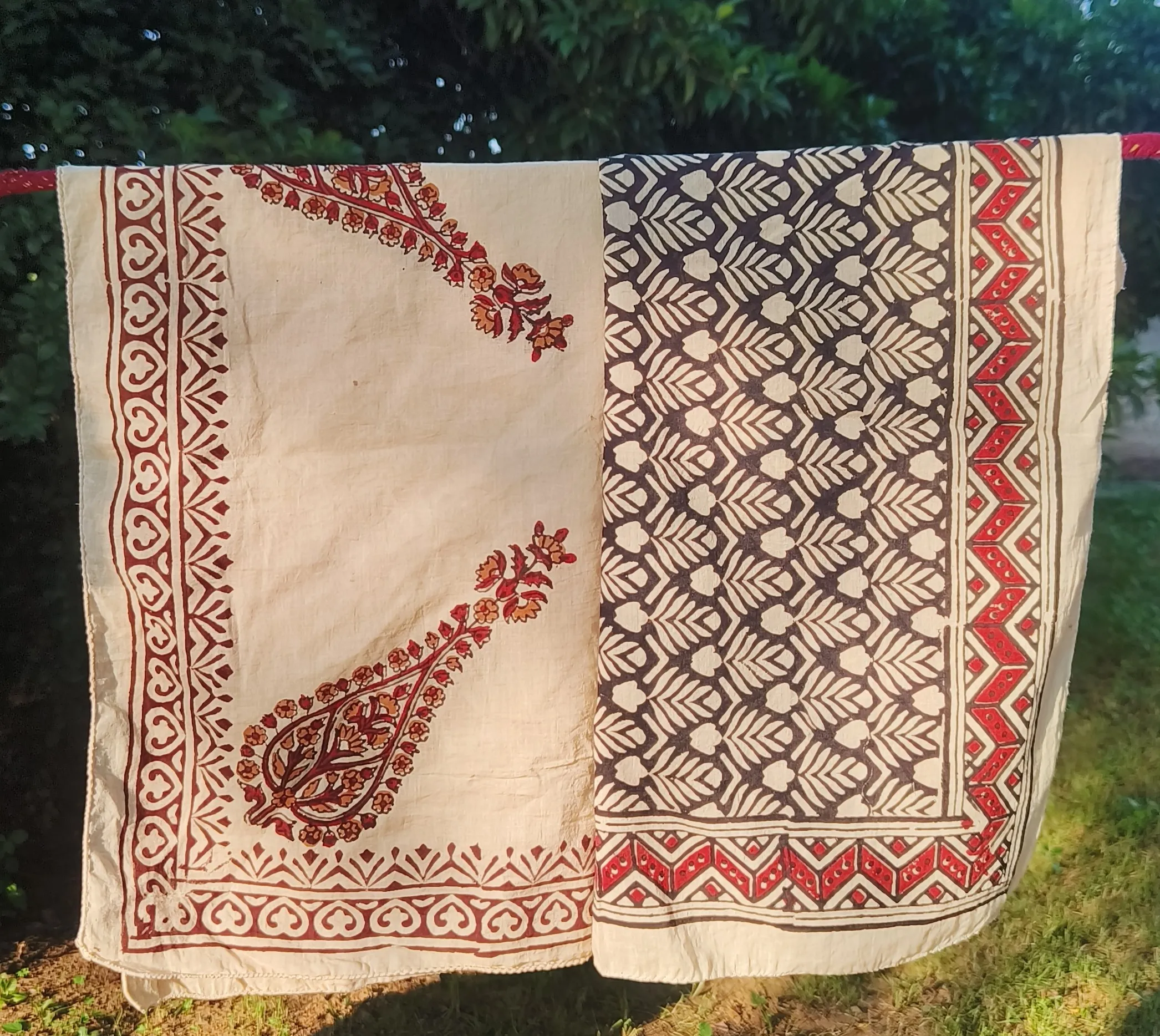 Handcrafted Printed Cotton Scarves
