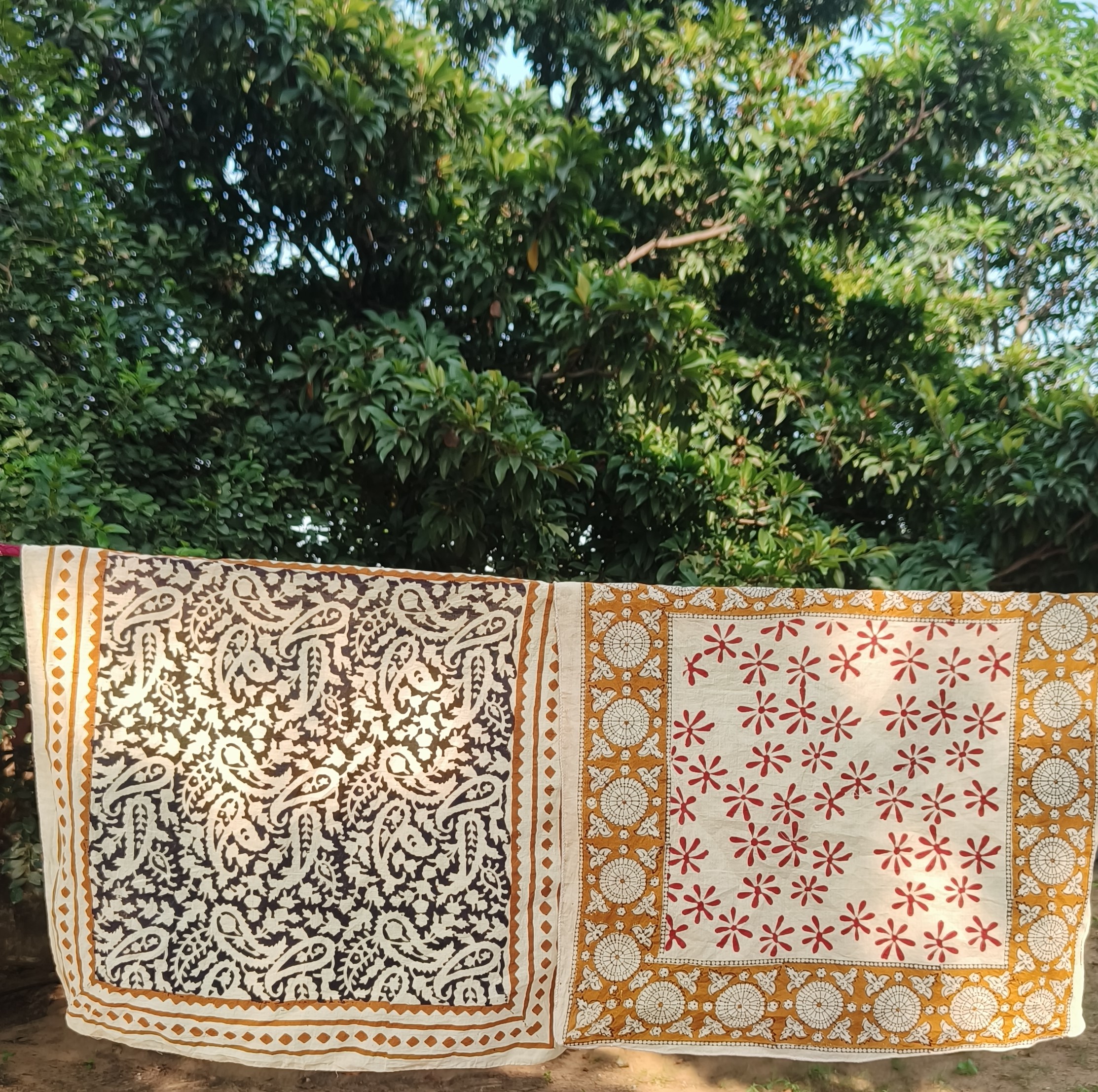 Handcrafted Embroidered Tablecloth