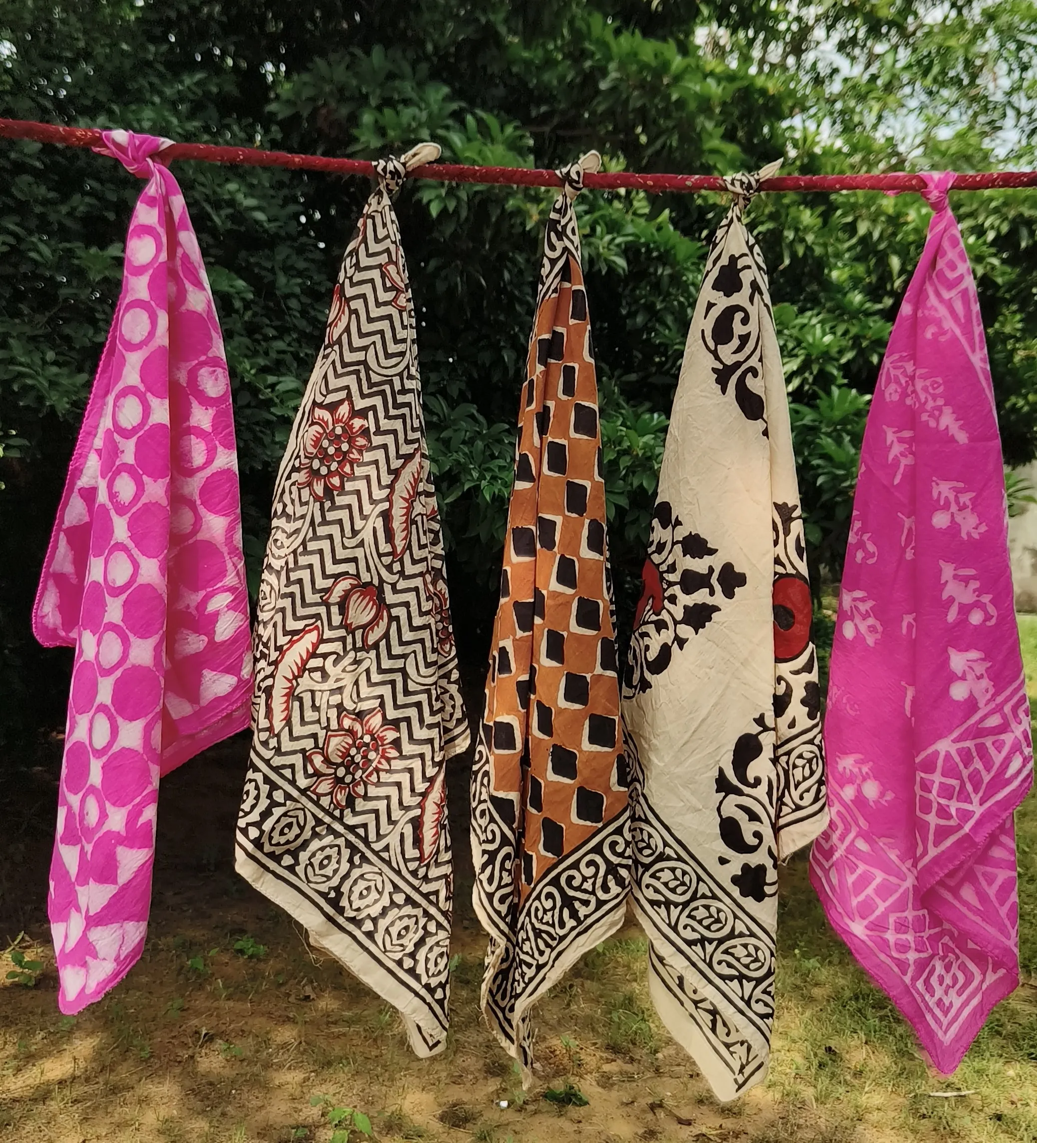 Handcrafted Cotton Scarves