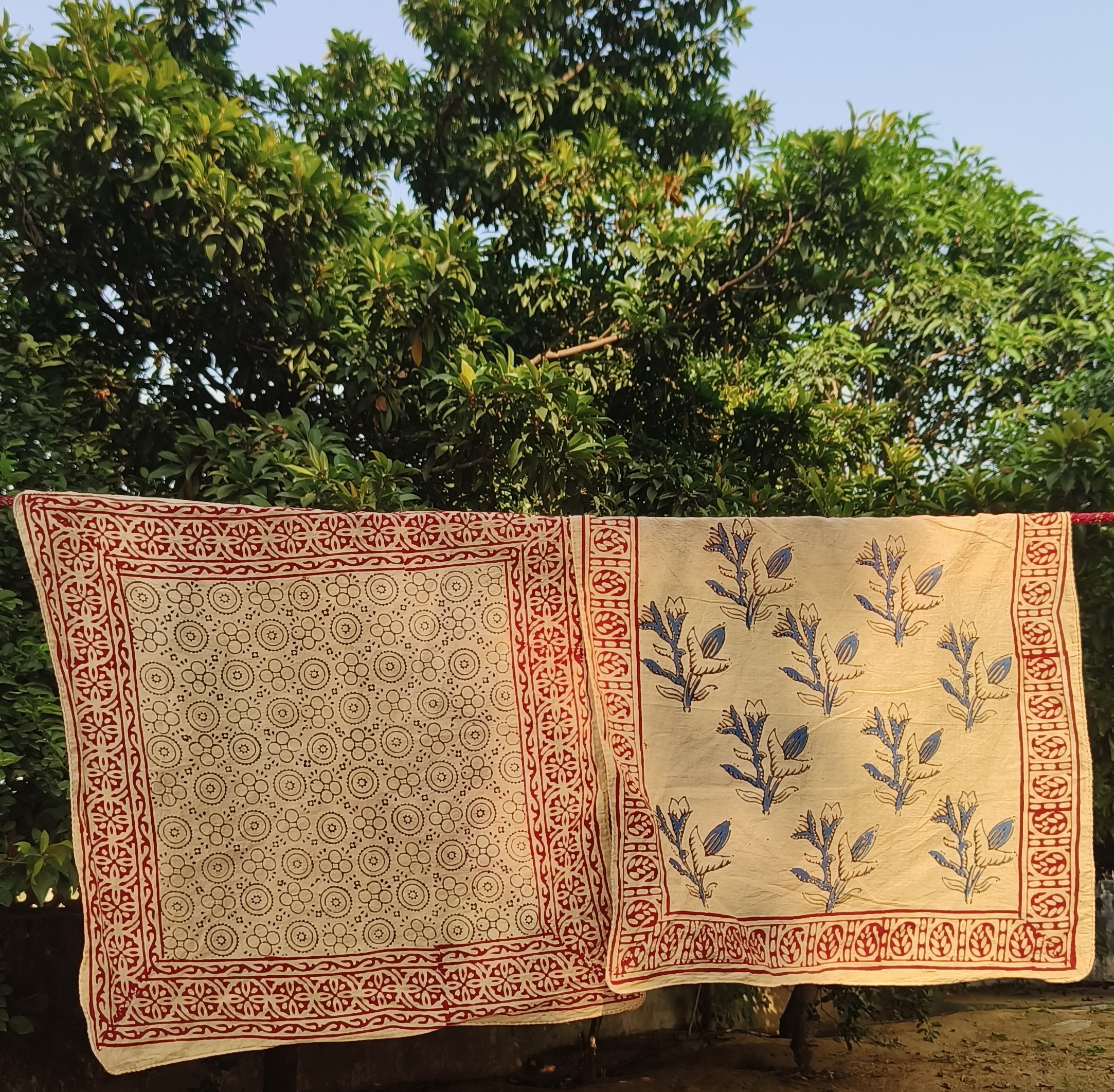 Handcrafted Block Print Scarf