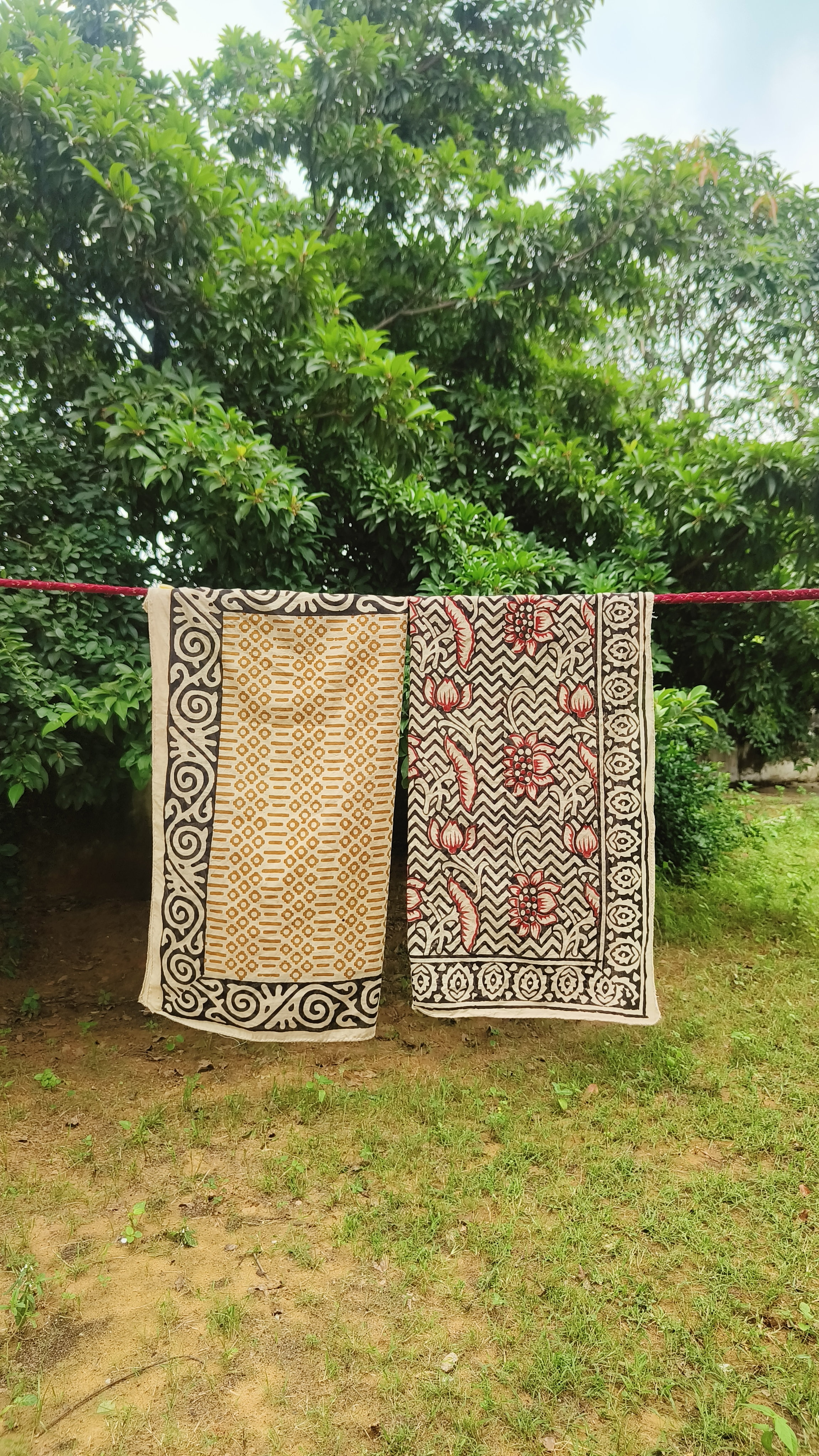 Handcrafted Printed Cotton Towels