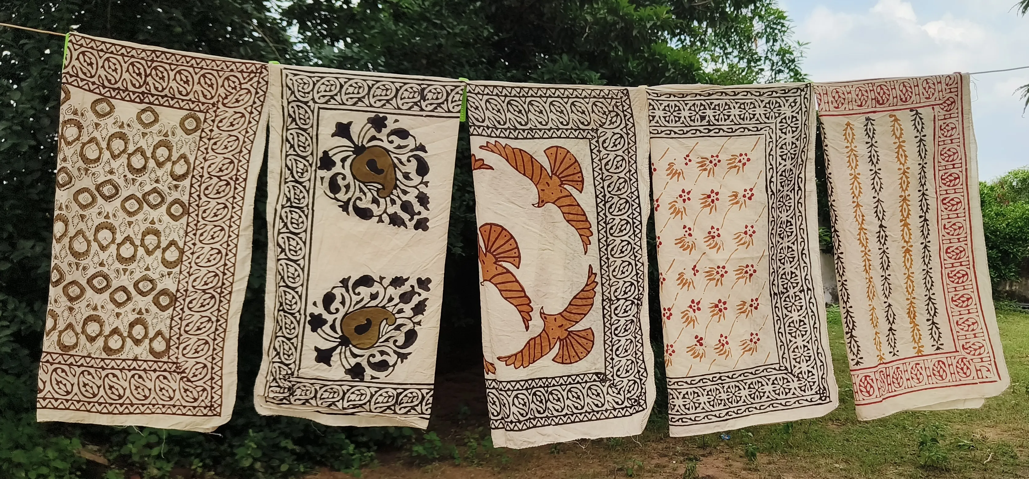 Handcrafted Block Printed Cotton Towels