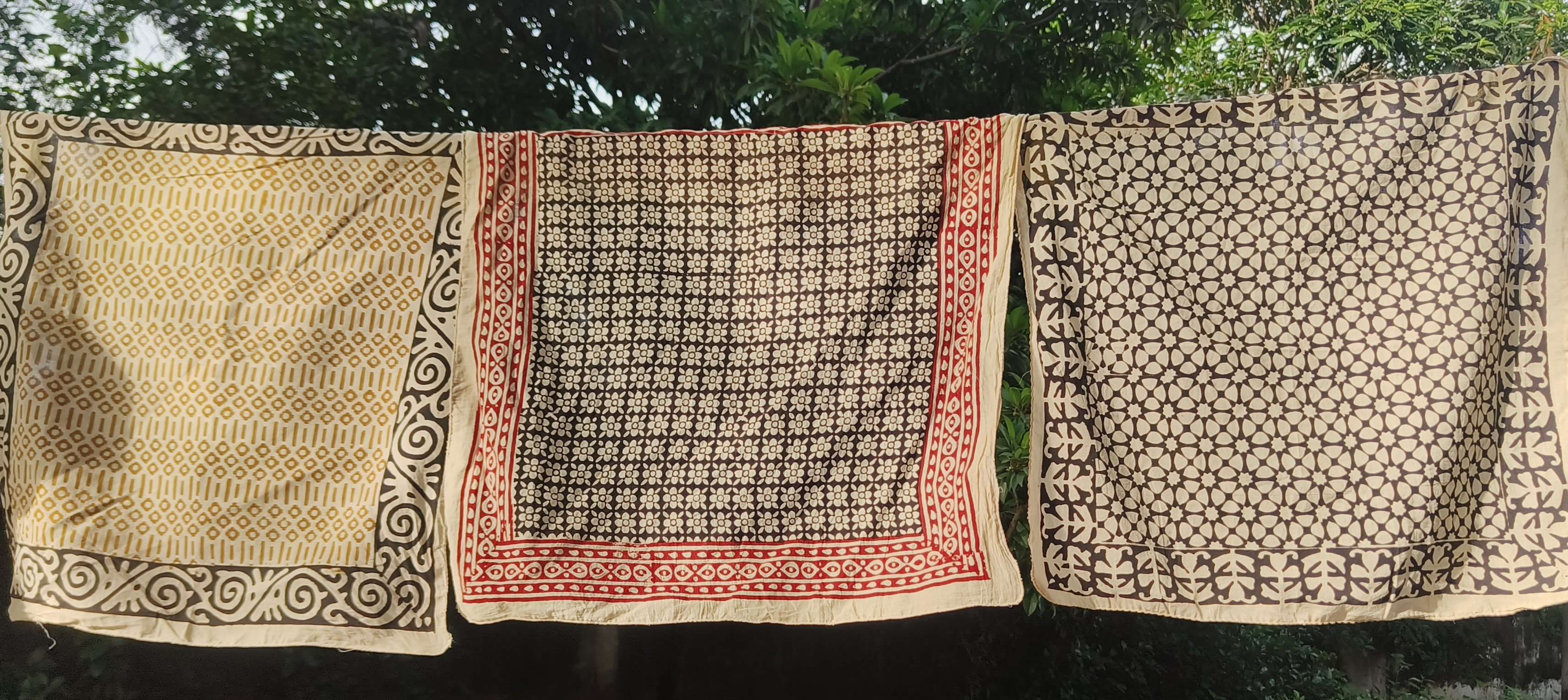 Handcrafted Block Print Cotton Scarves