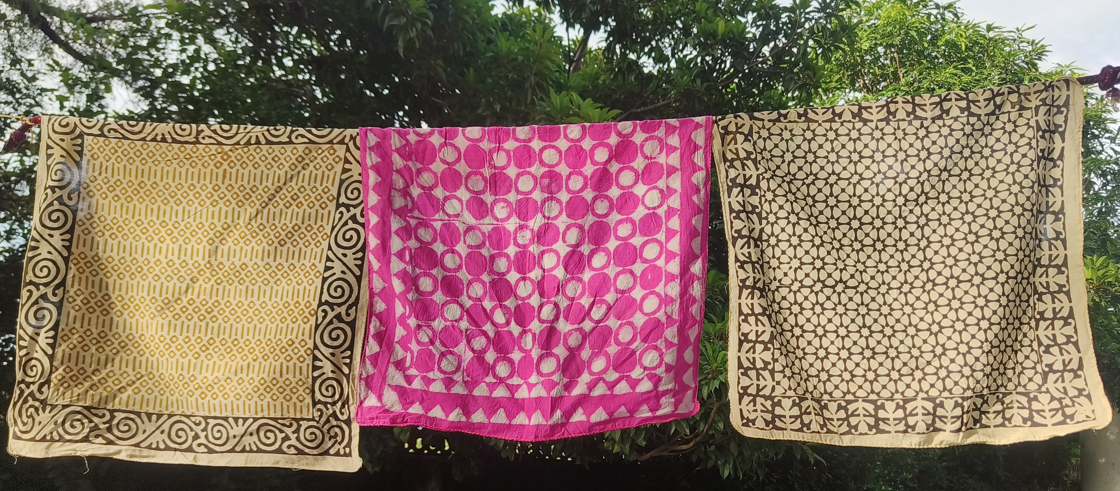 Handcrafted Block Print Scarves