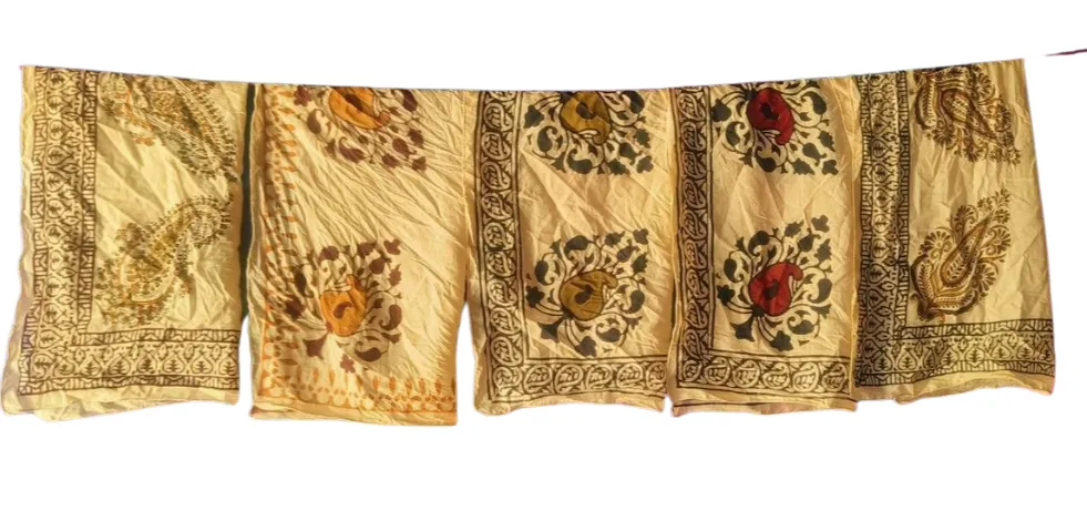Handcrafted Printed Cotton Scarves