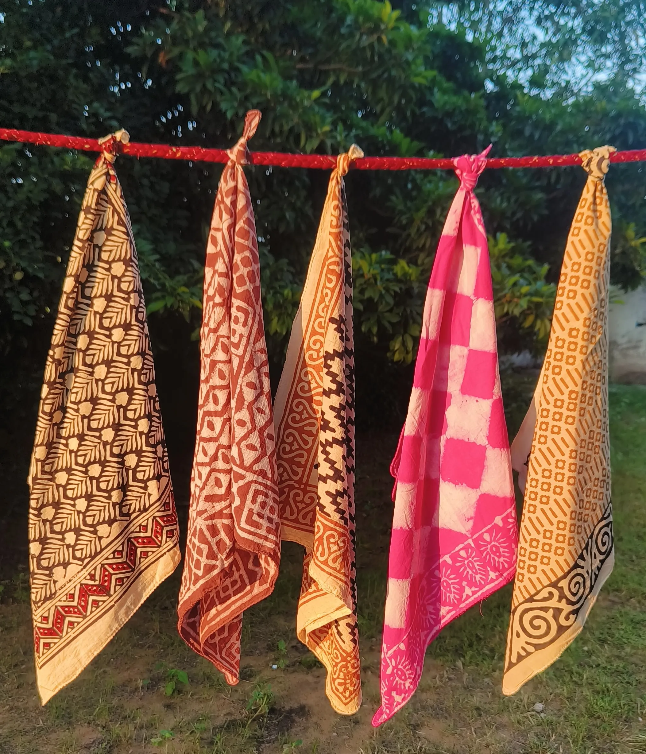 Handcrafted Printed Scarves