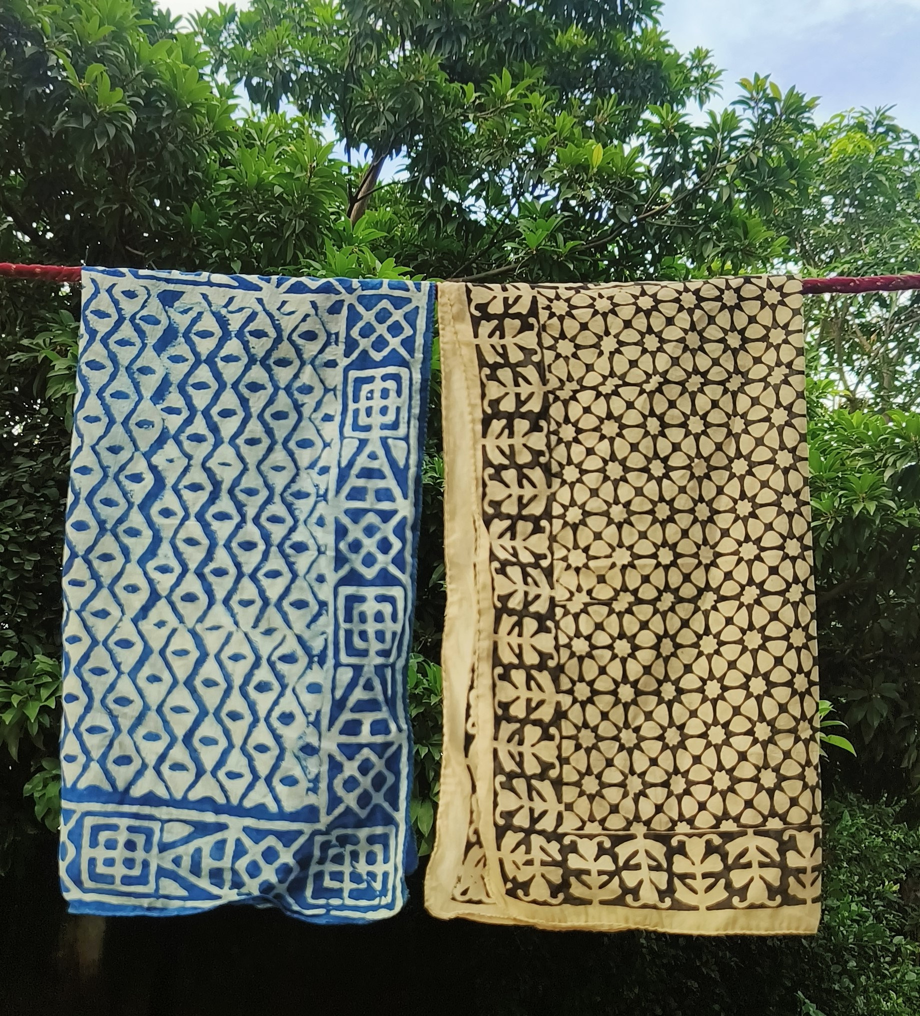 Handcrafted Patterned Scarves