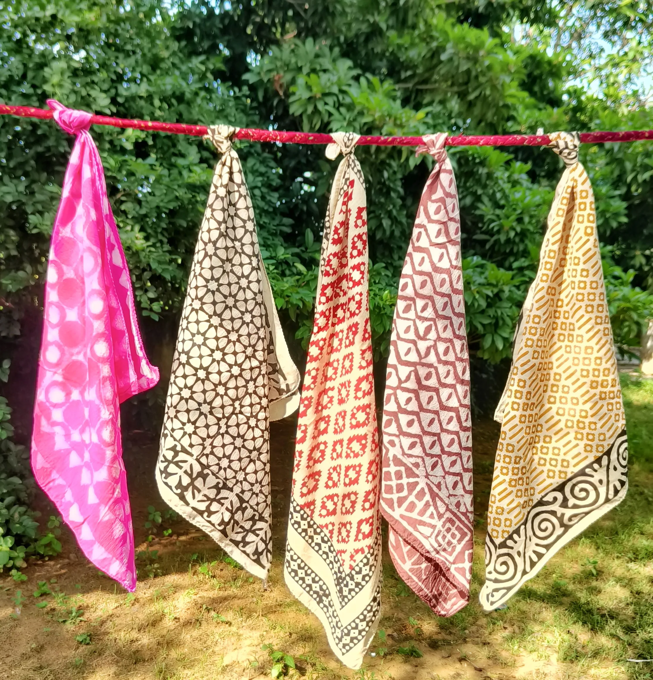 Handcrafted Cotton Bandanas