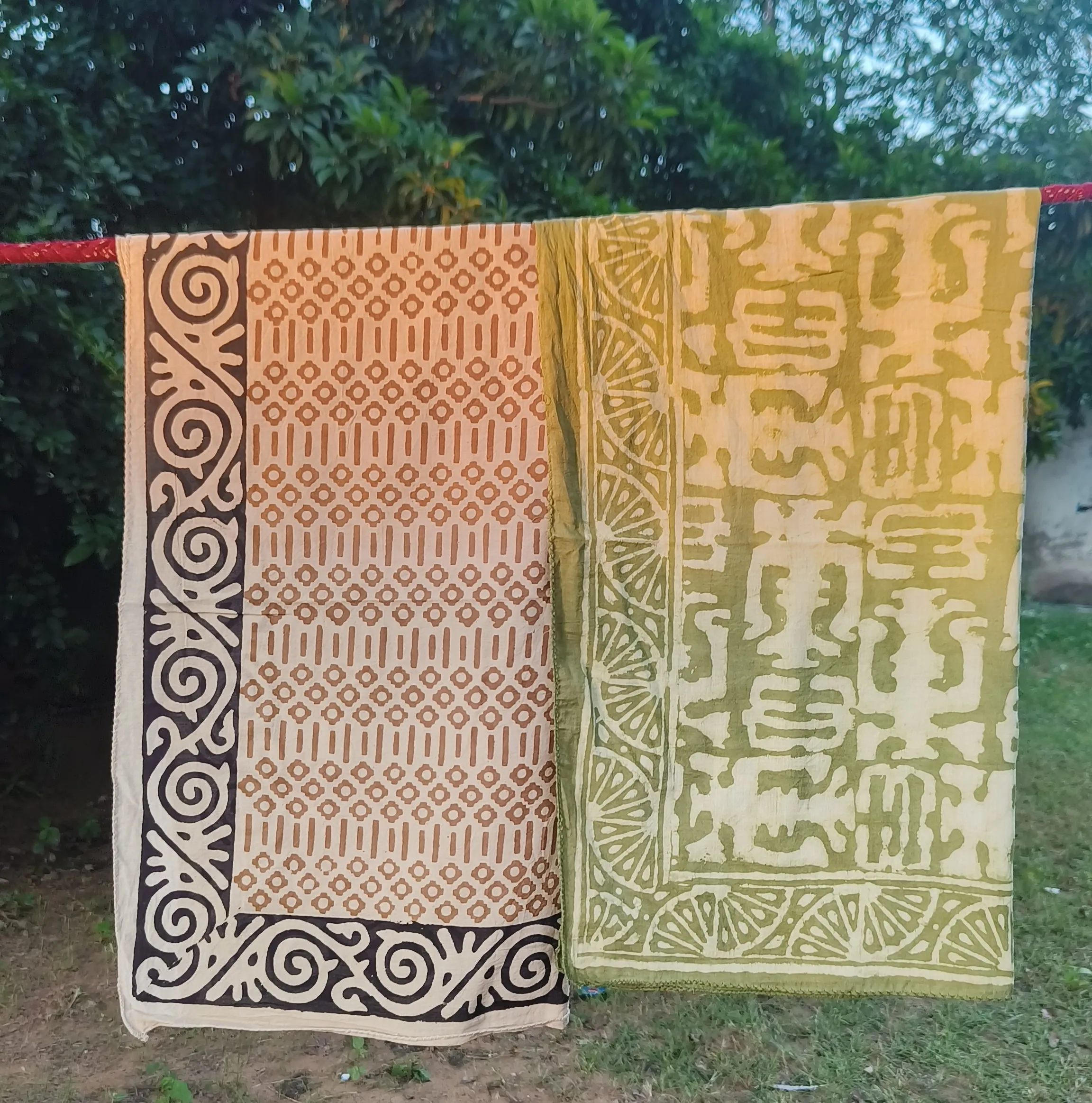Printed Cotton Scarves