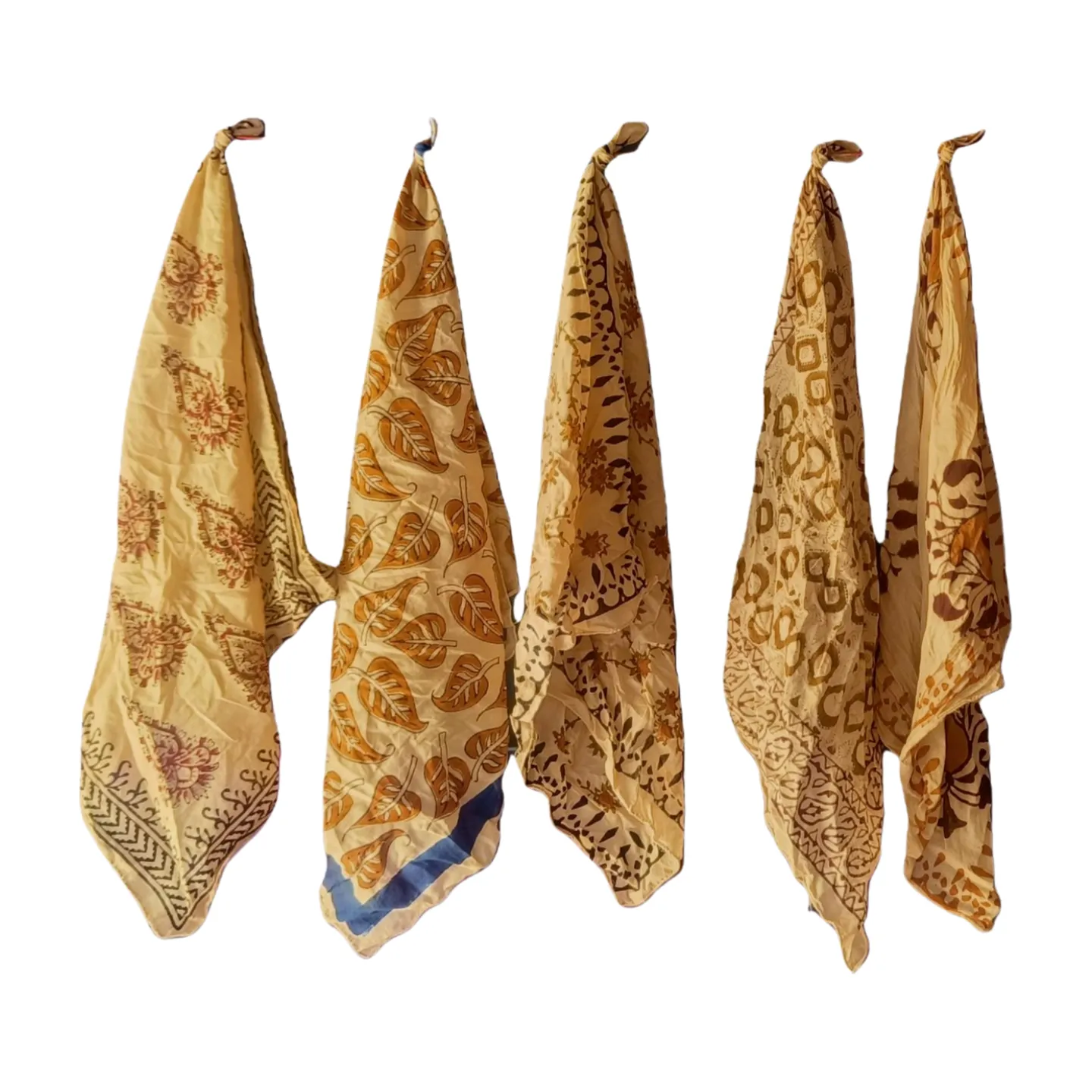 Handmade Printed Cotton Scarves