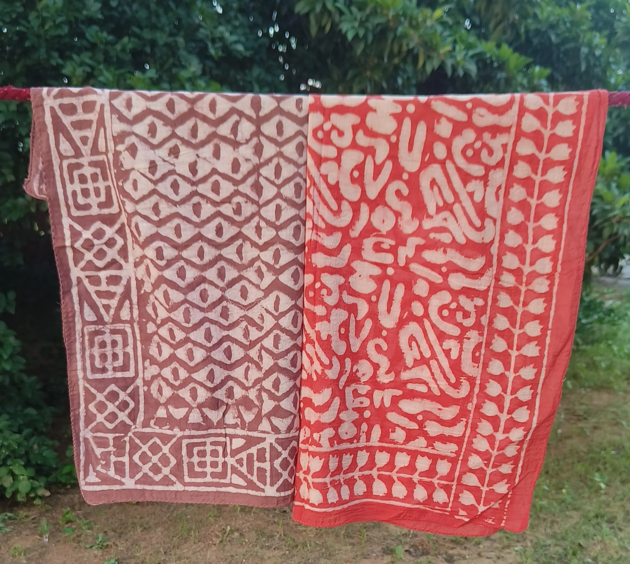 Handcrafted Block Print Cotton Scarves