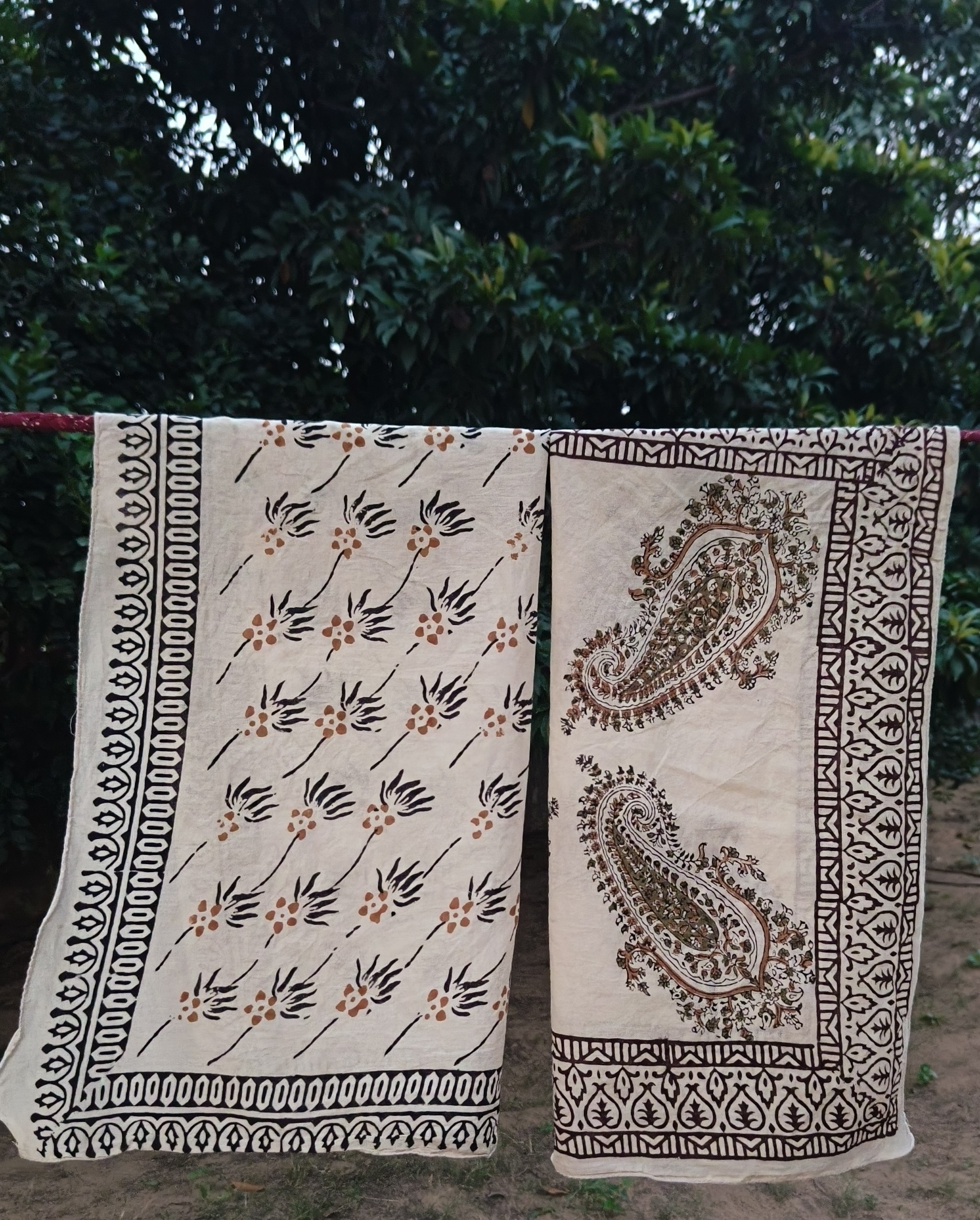 Handcrafted Block Print Tablecloth
