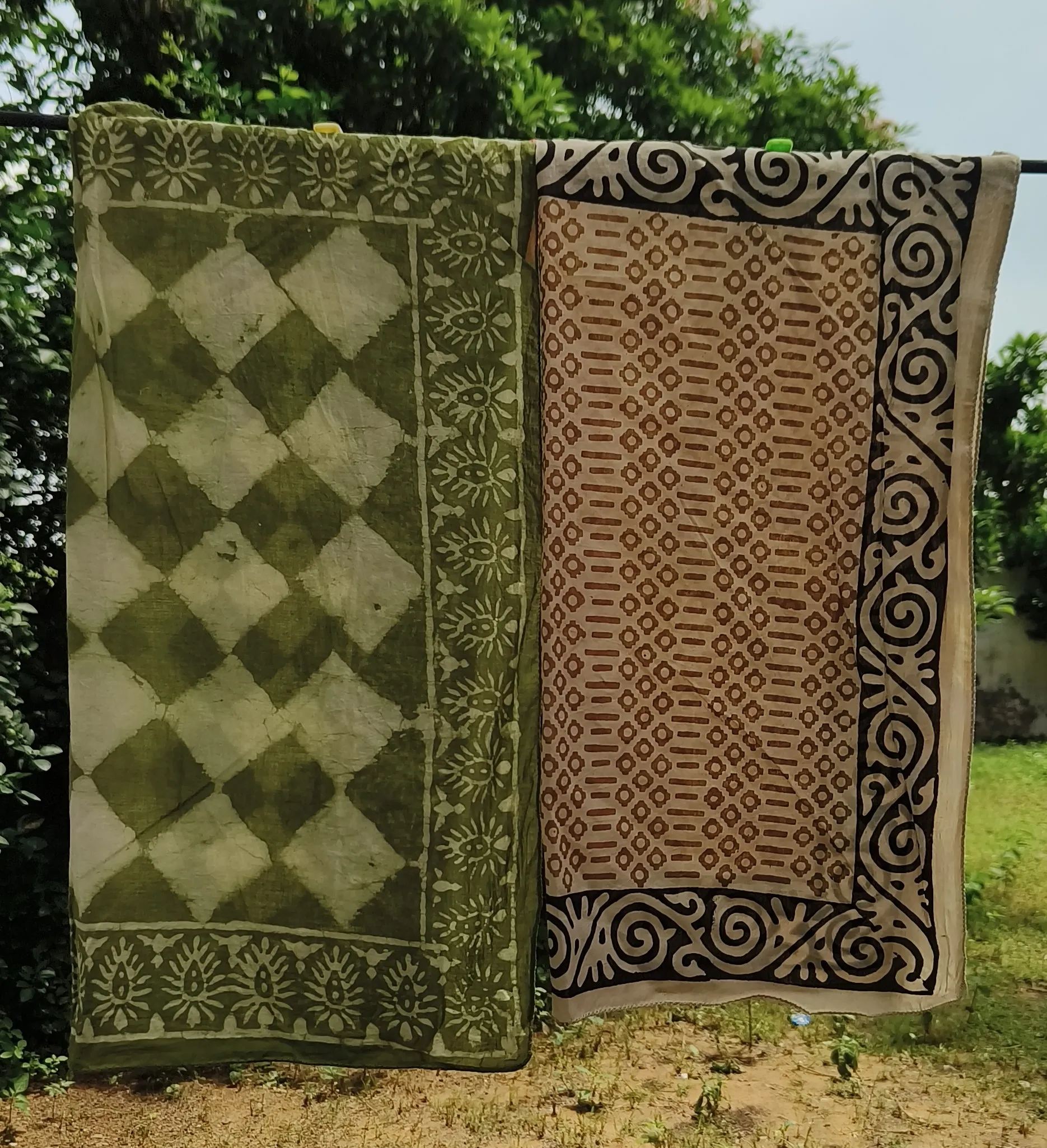 Handcrafted Block Print Cotton Scarves