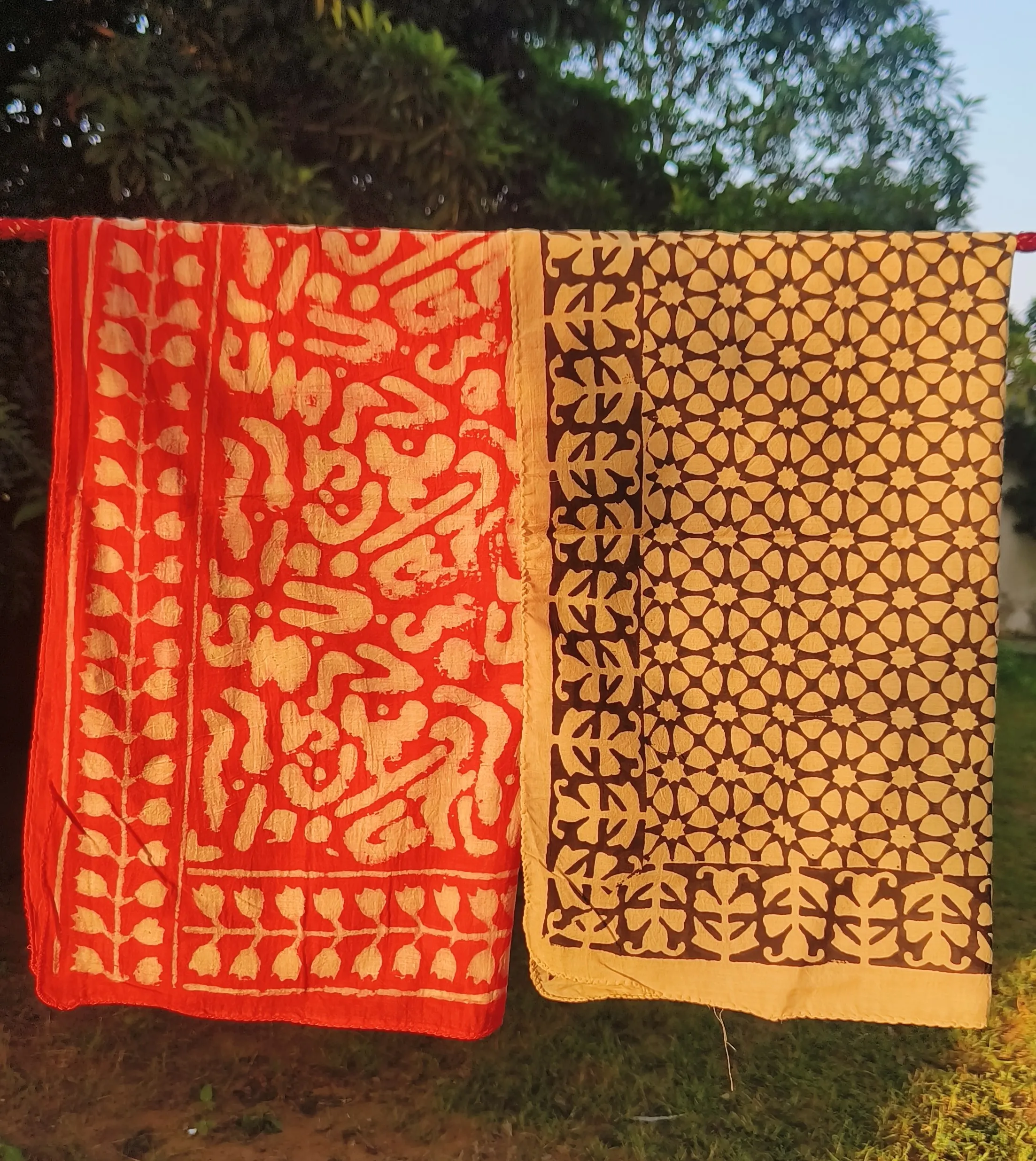 Handcrafted Bandhani Scarves