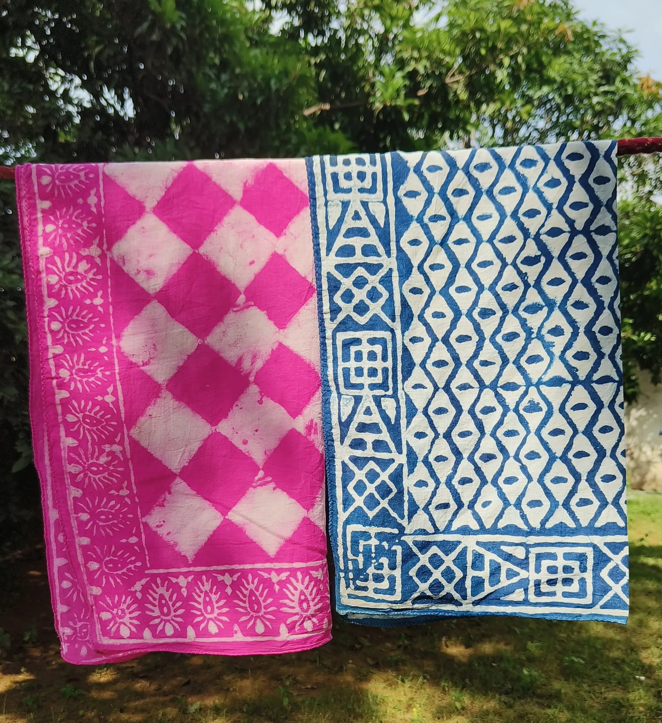 Handcrafted Patterned Bandanas