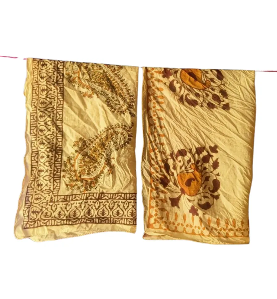 Handcrafted Printed Cotton Scarves