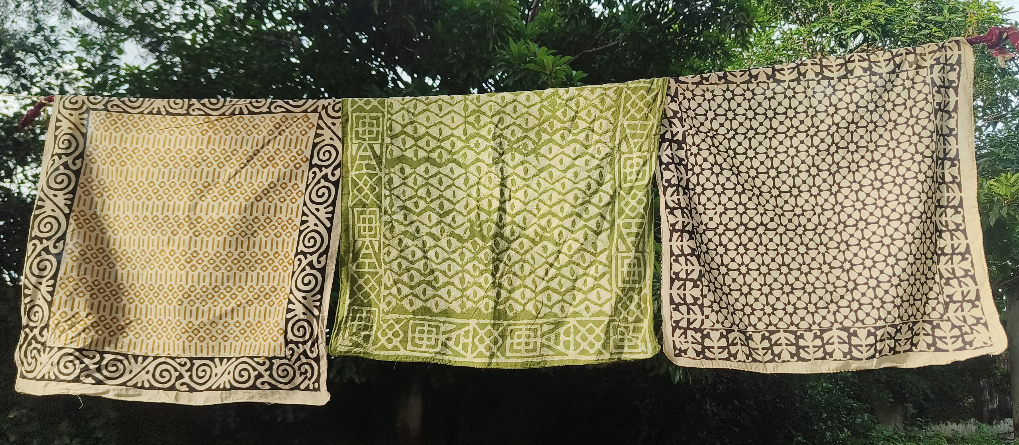 Handcrafted Patterned Scarves