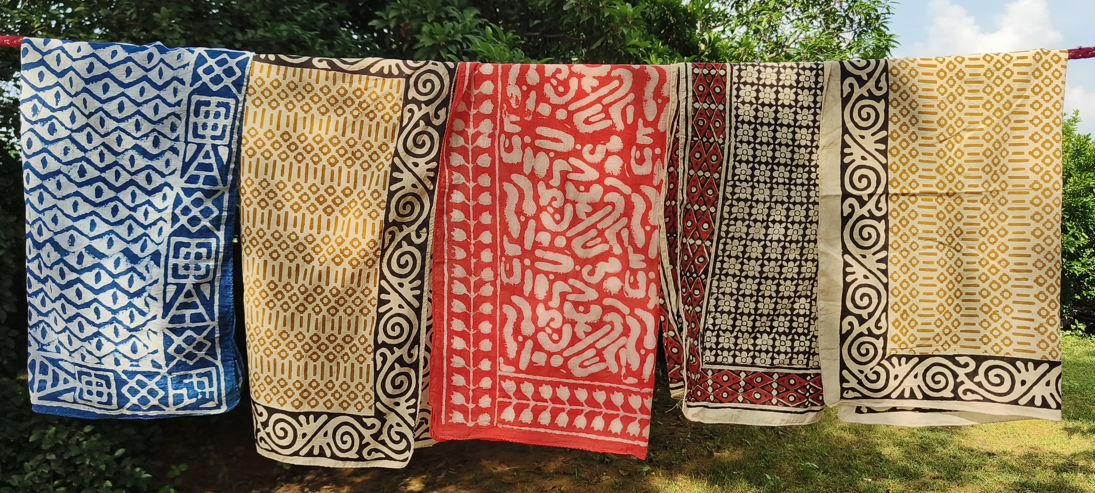 Handcrafted Bandhani Dupattas