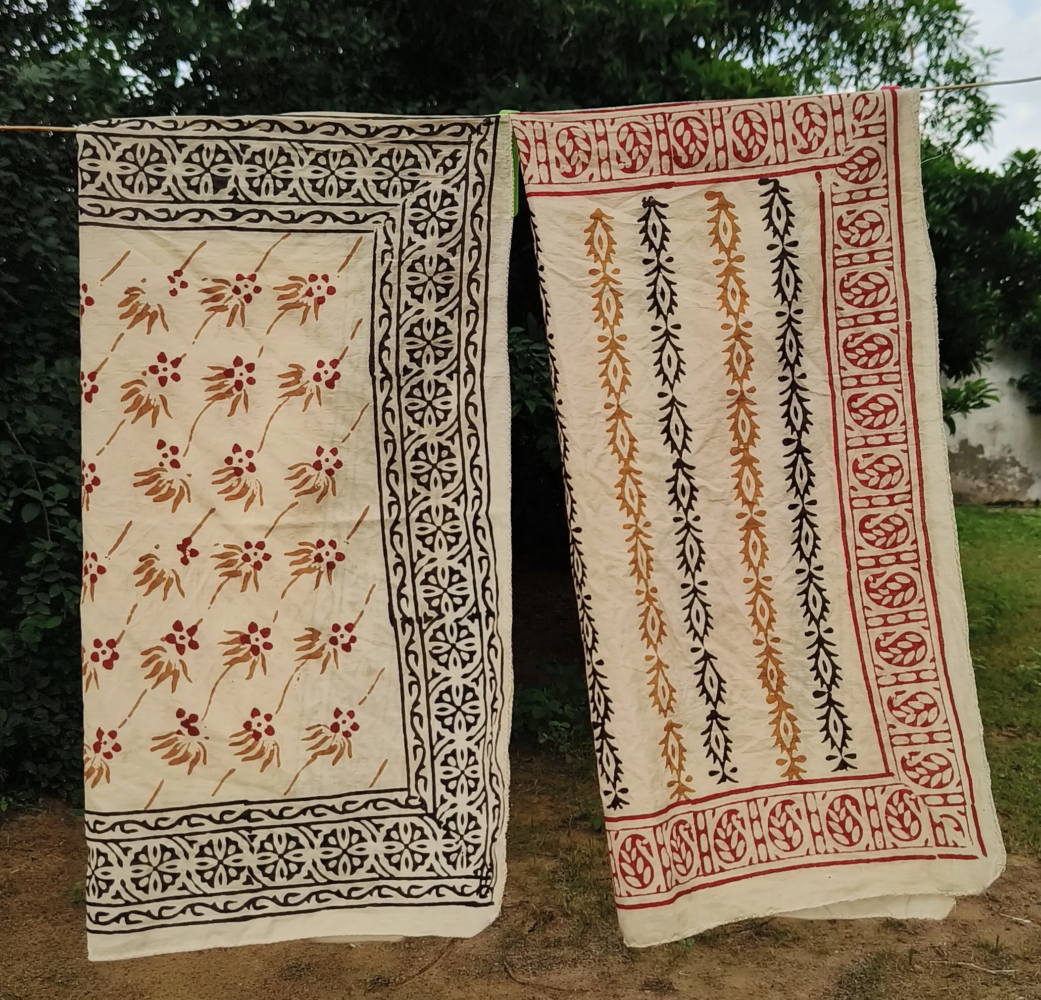 Handcrafted Block Printed Cotton Towels