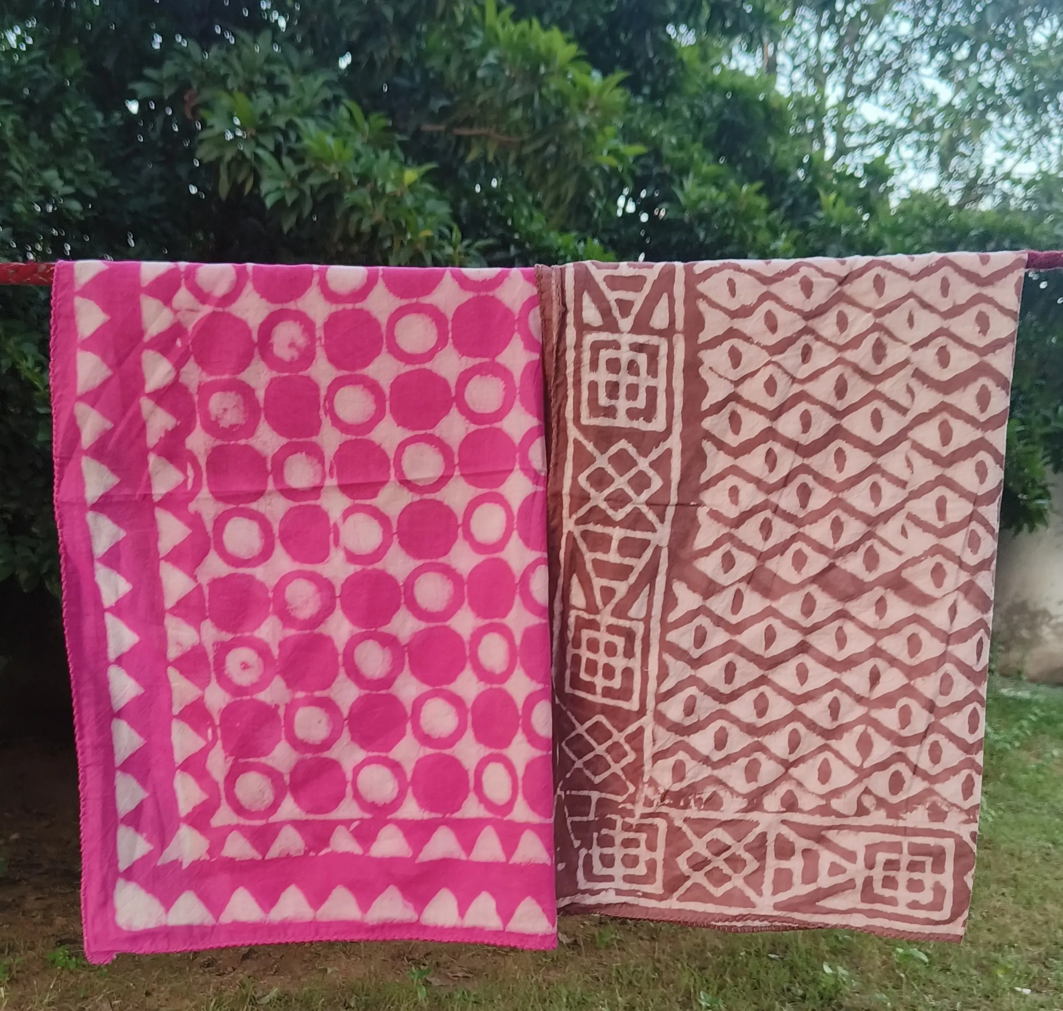 Handcrafted Block Printed Scarves