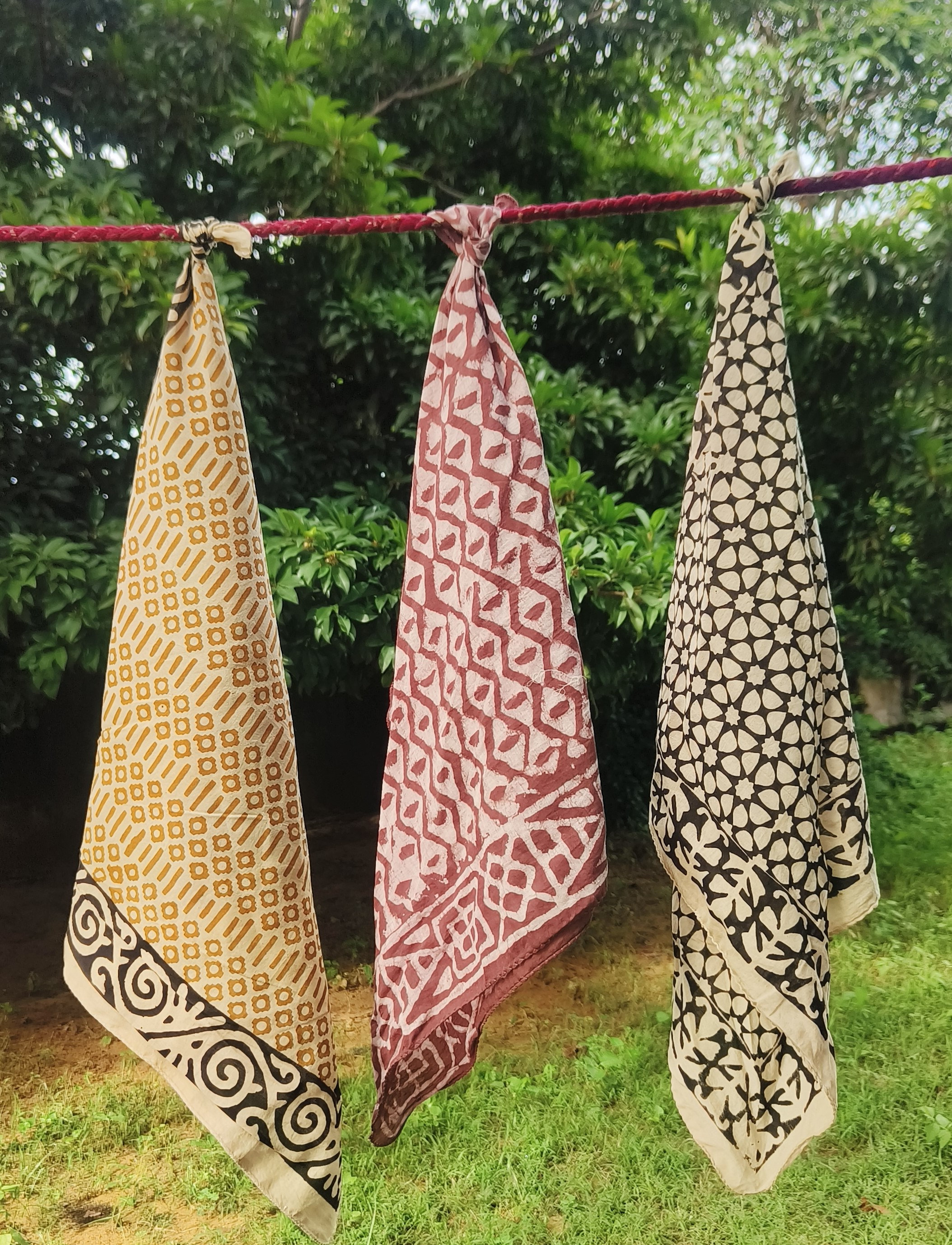 Handcrafted Block Print Cotton Towels