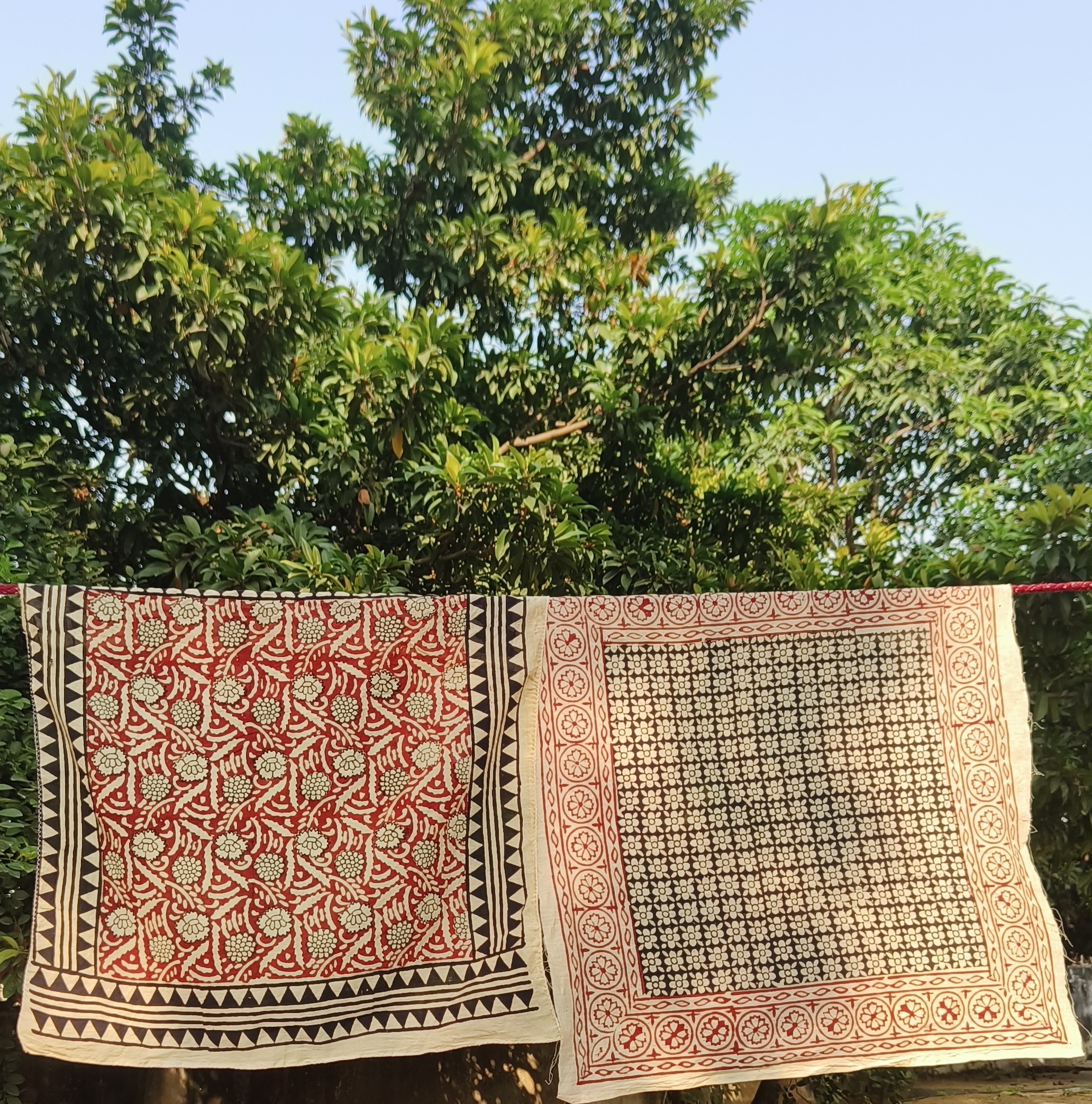 Handcrafted Block Print Scarf