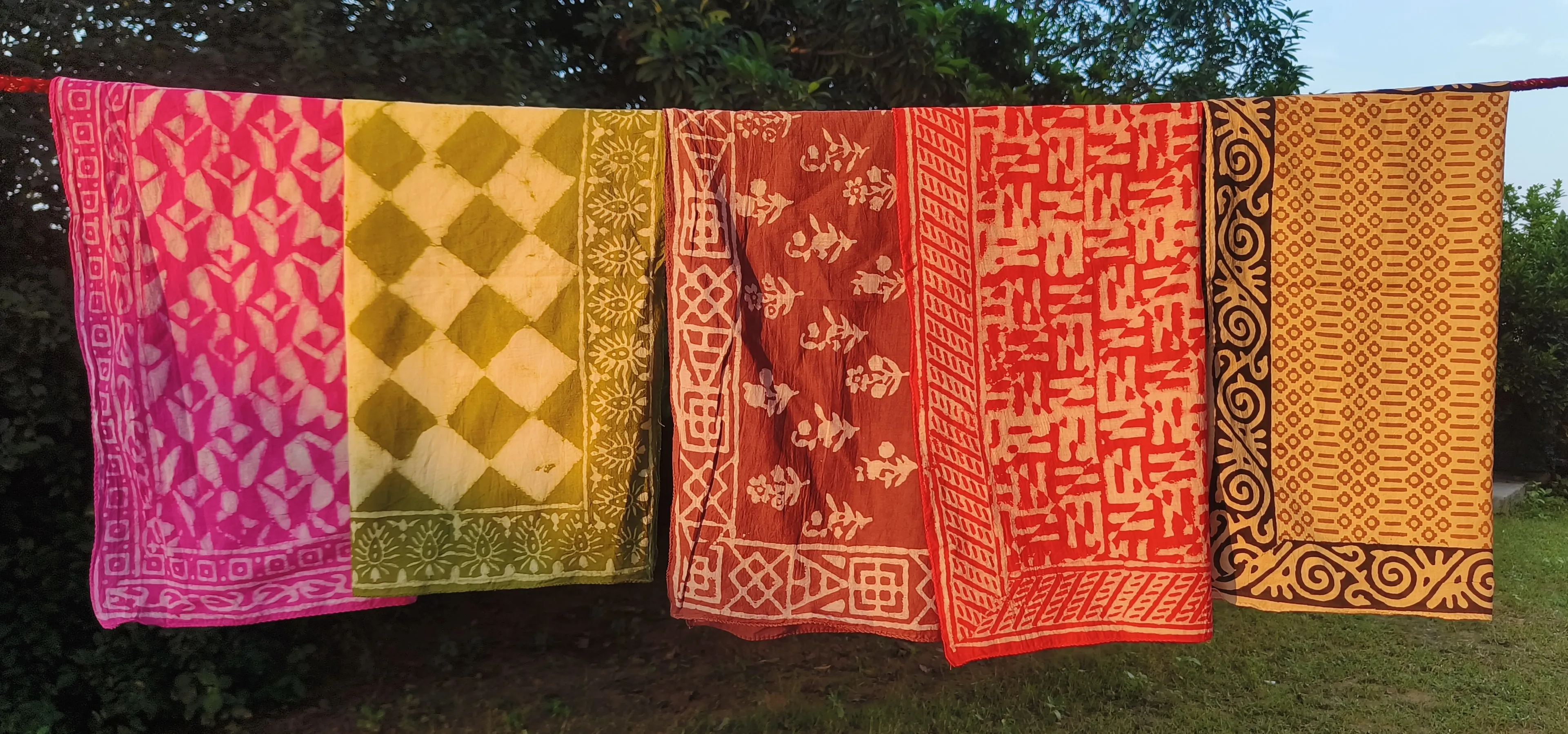 Handcrafted Batik Bandanas
