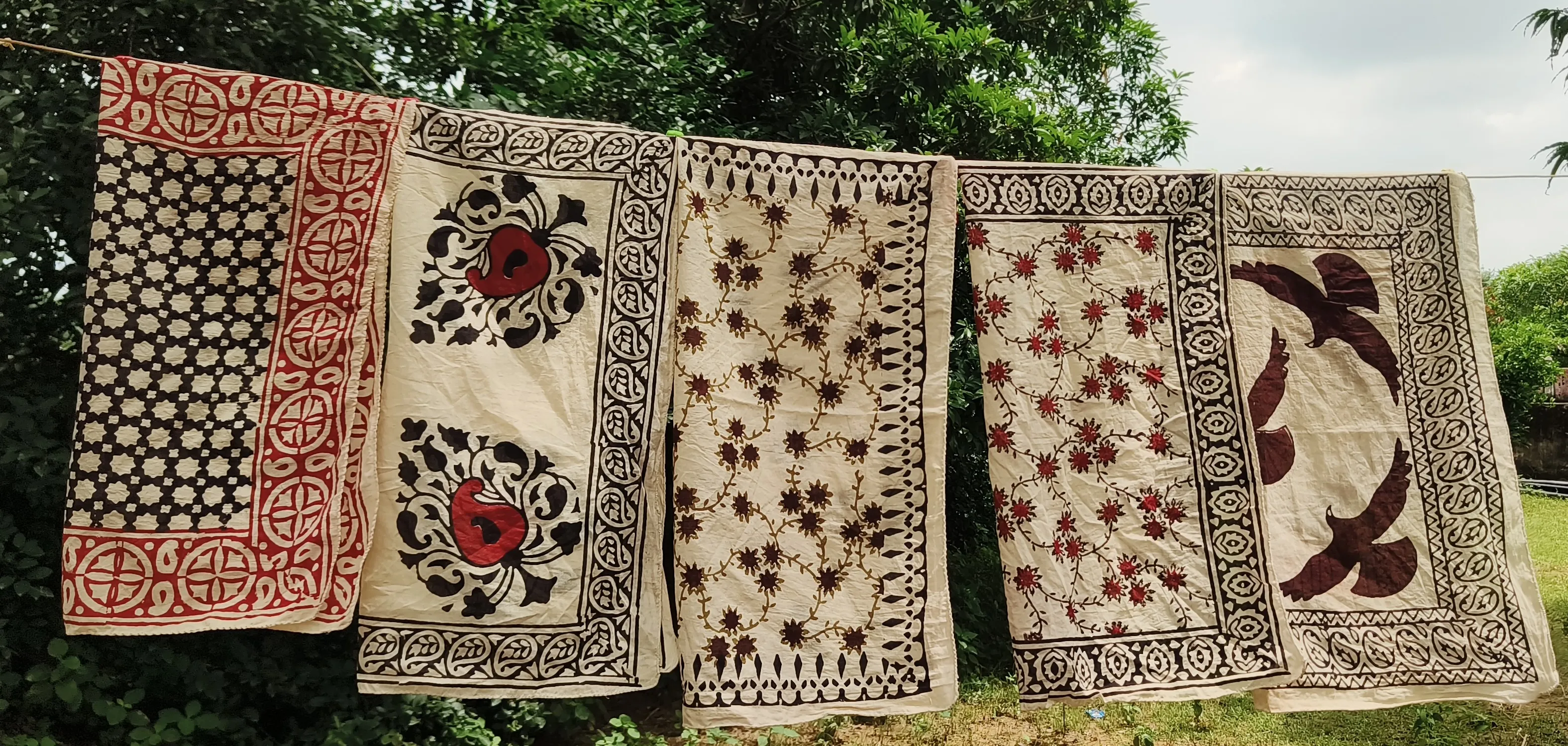Handcrafted Block Print Cotton Towels