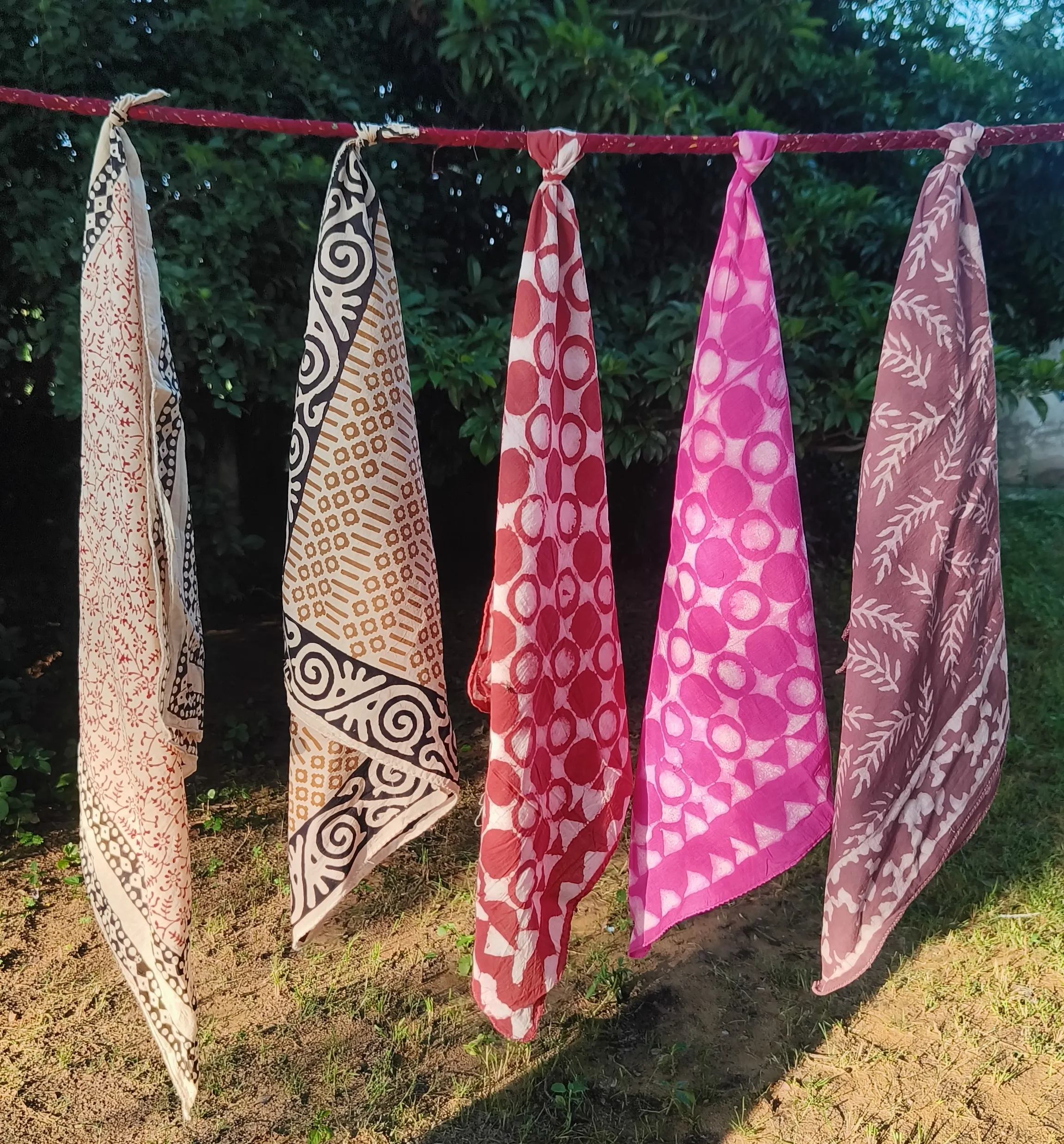 Handcrafted Printed Scarves