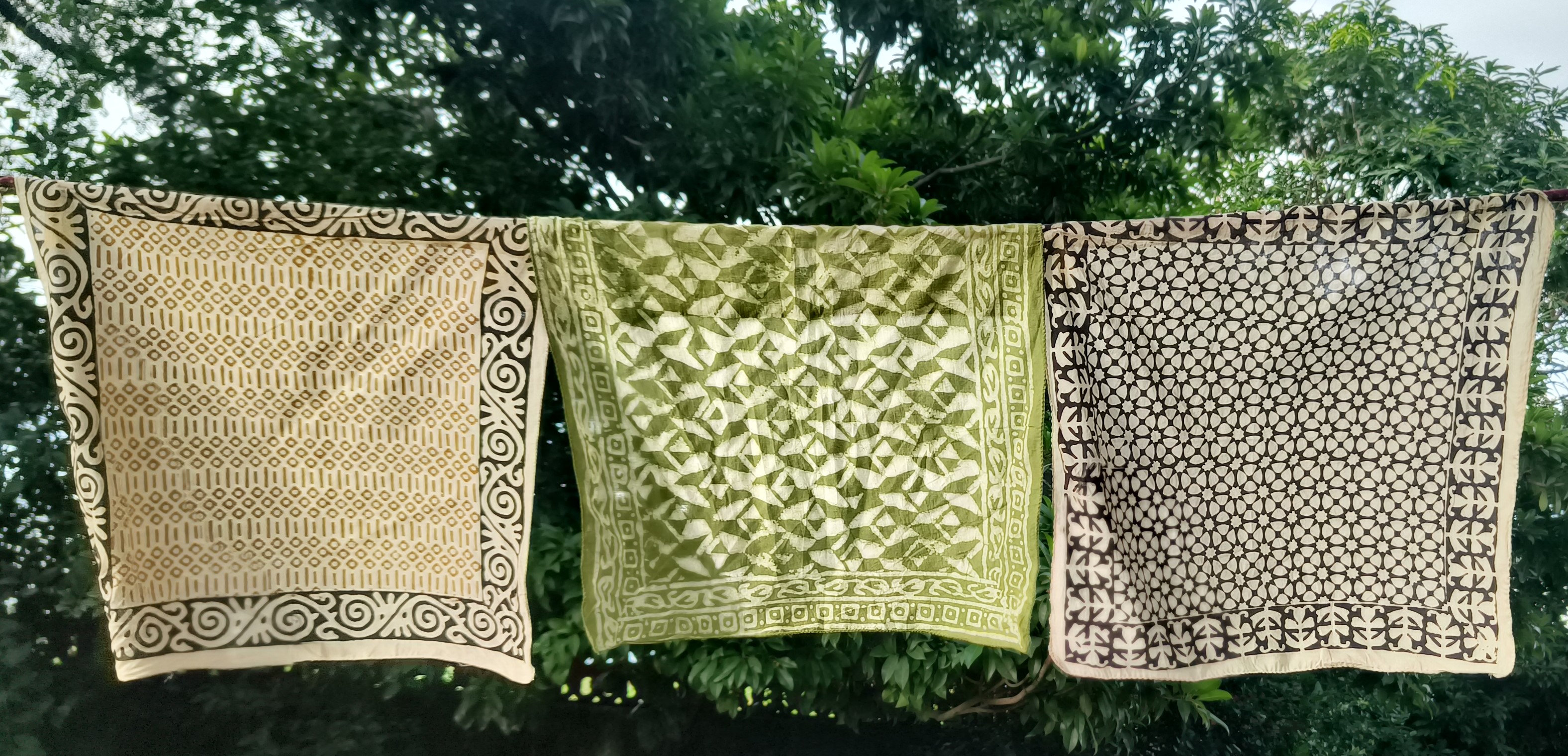 Handcrafted Block Print Cotton Scarves