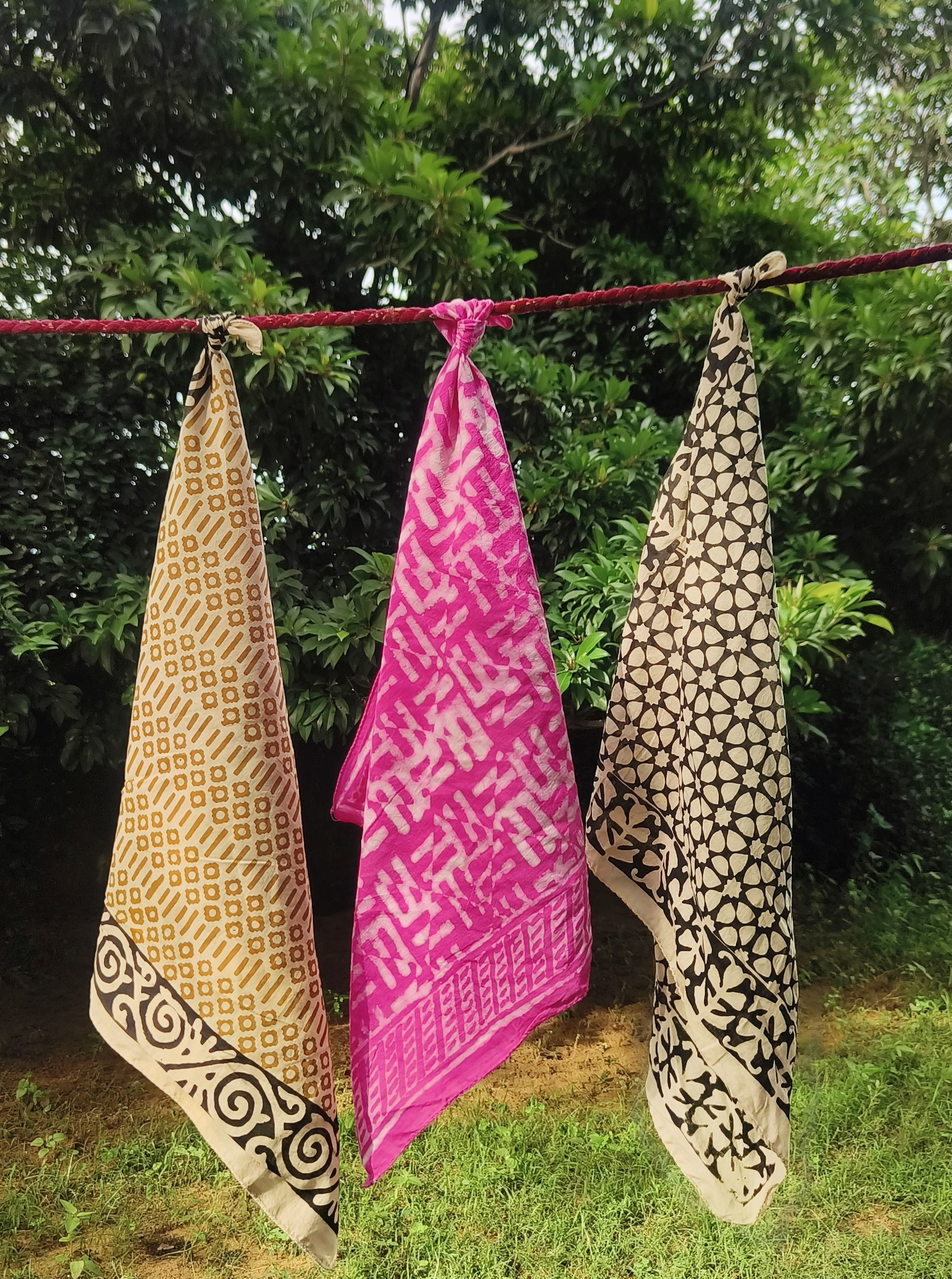 Handcrafted Printed Scarves