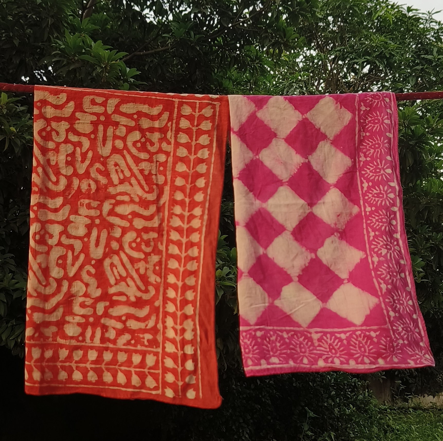 Handcrafted Bandhani Cotton Scarves