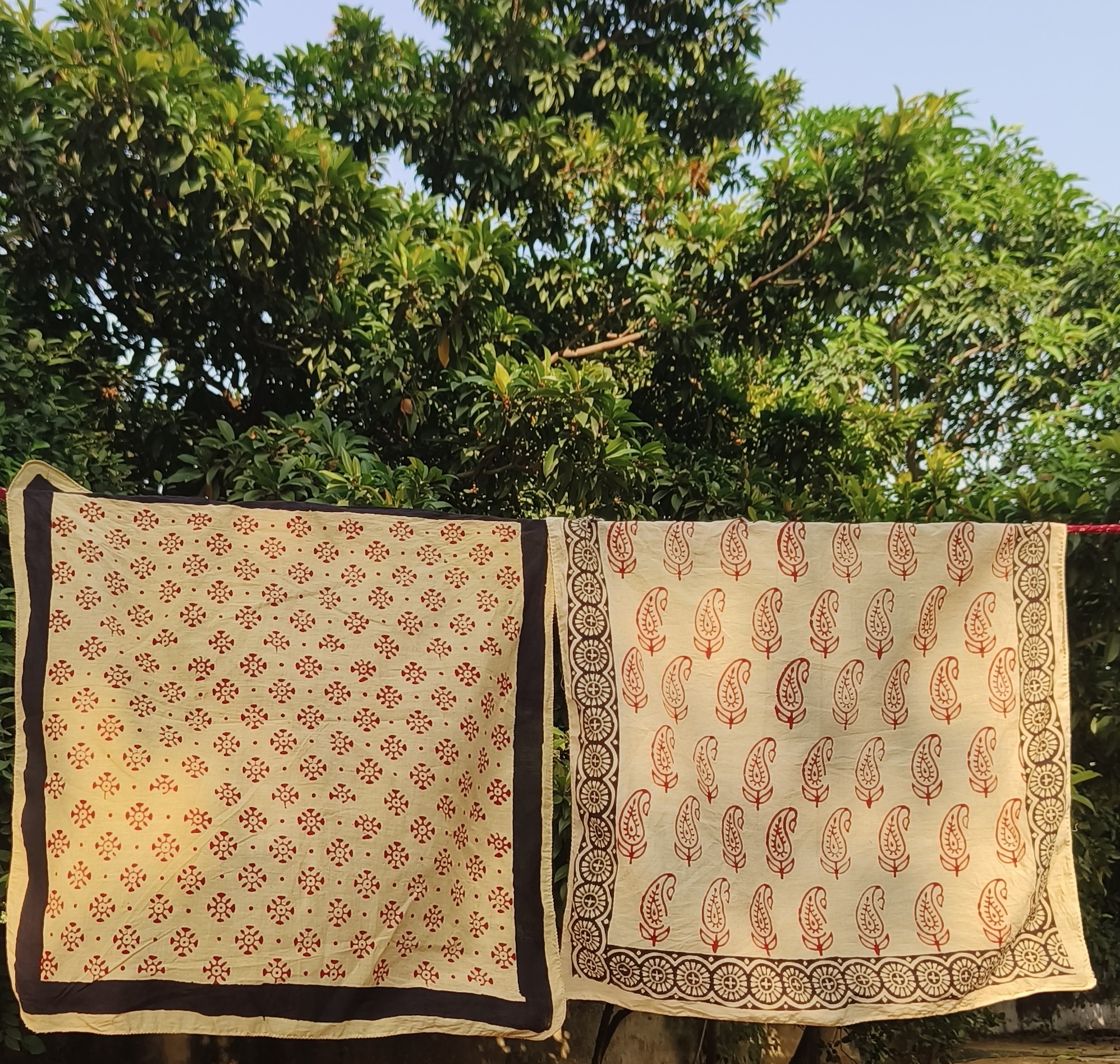 Handcrafted Block Print Scarf