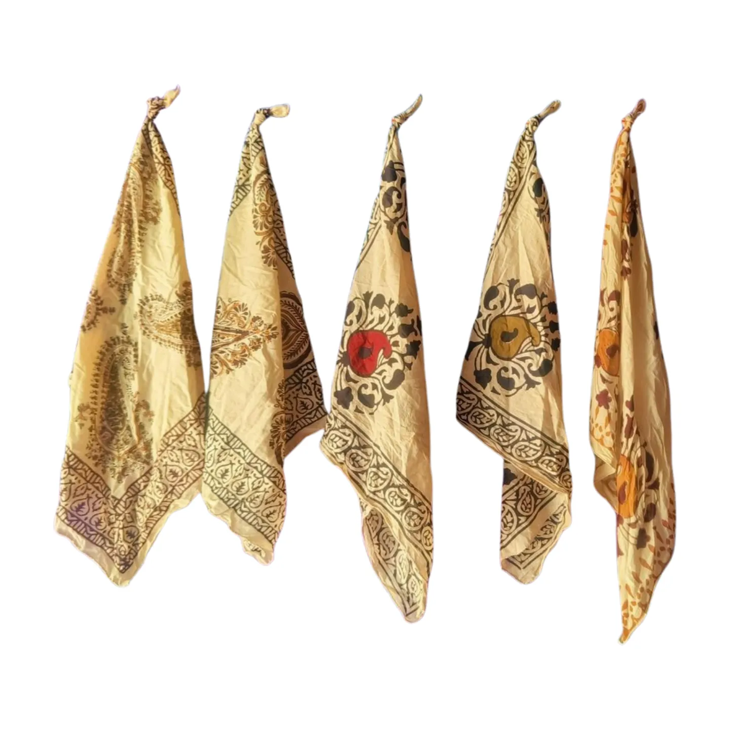 Handcrafted Printed Cotton Scarves