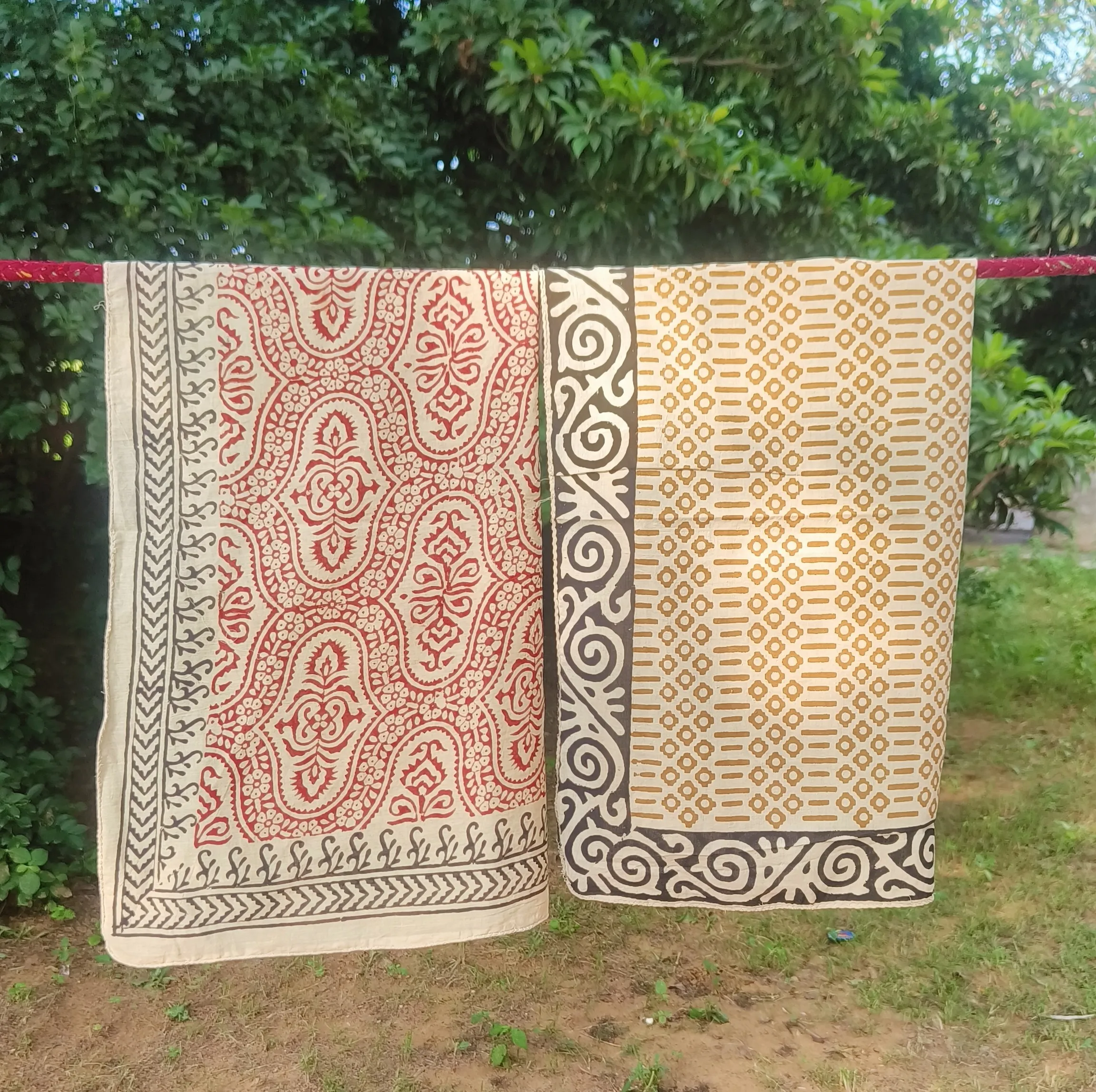 Handcrafted Patterned Scarves