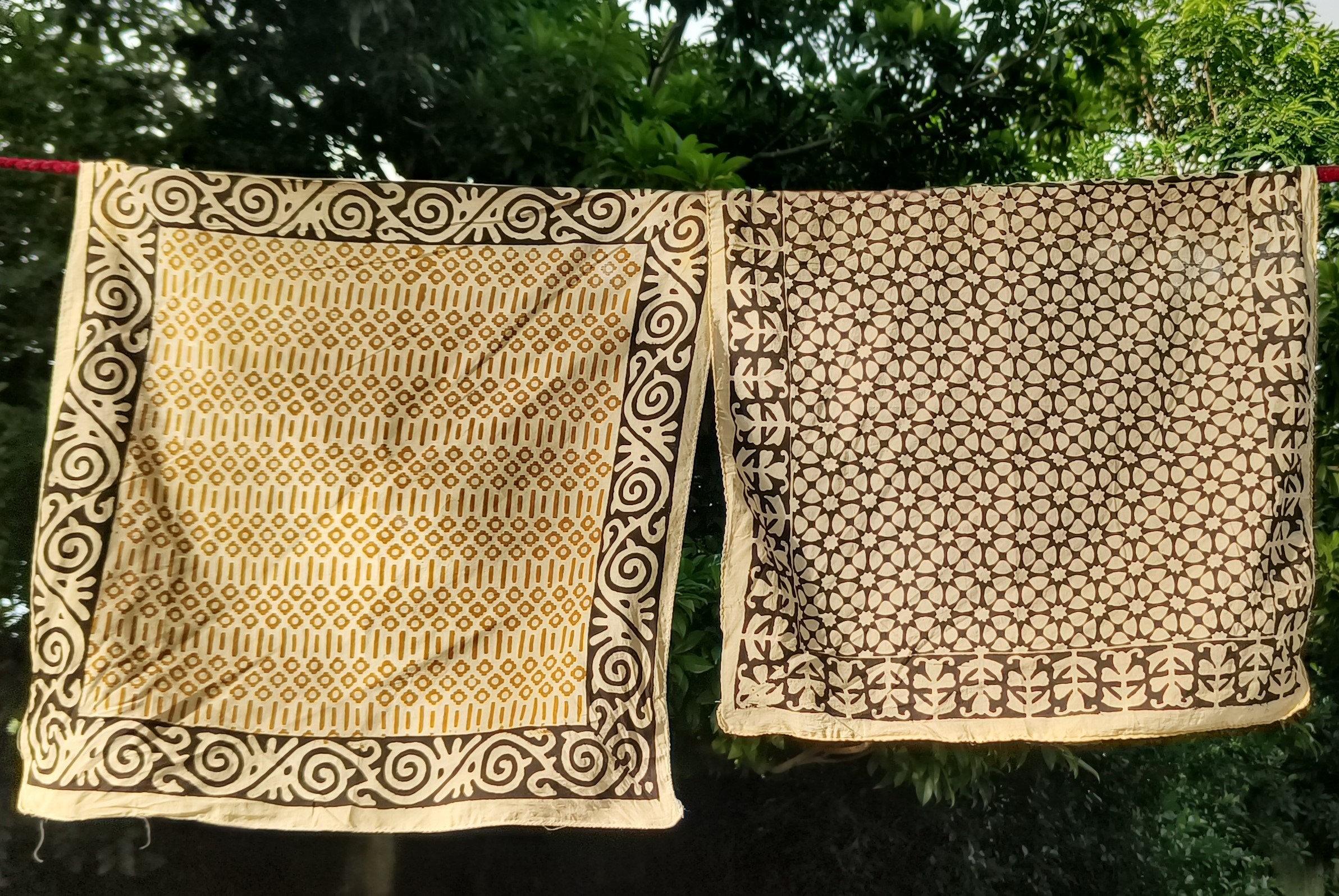Handcrafted Block Print Cotton Scarves