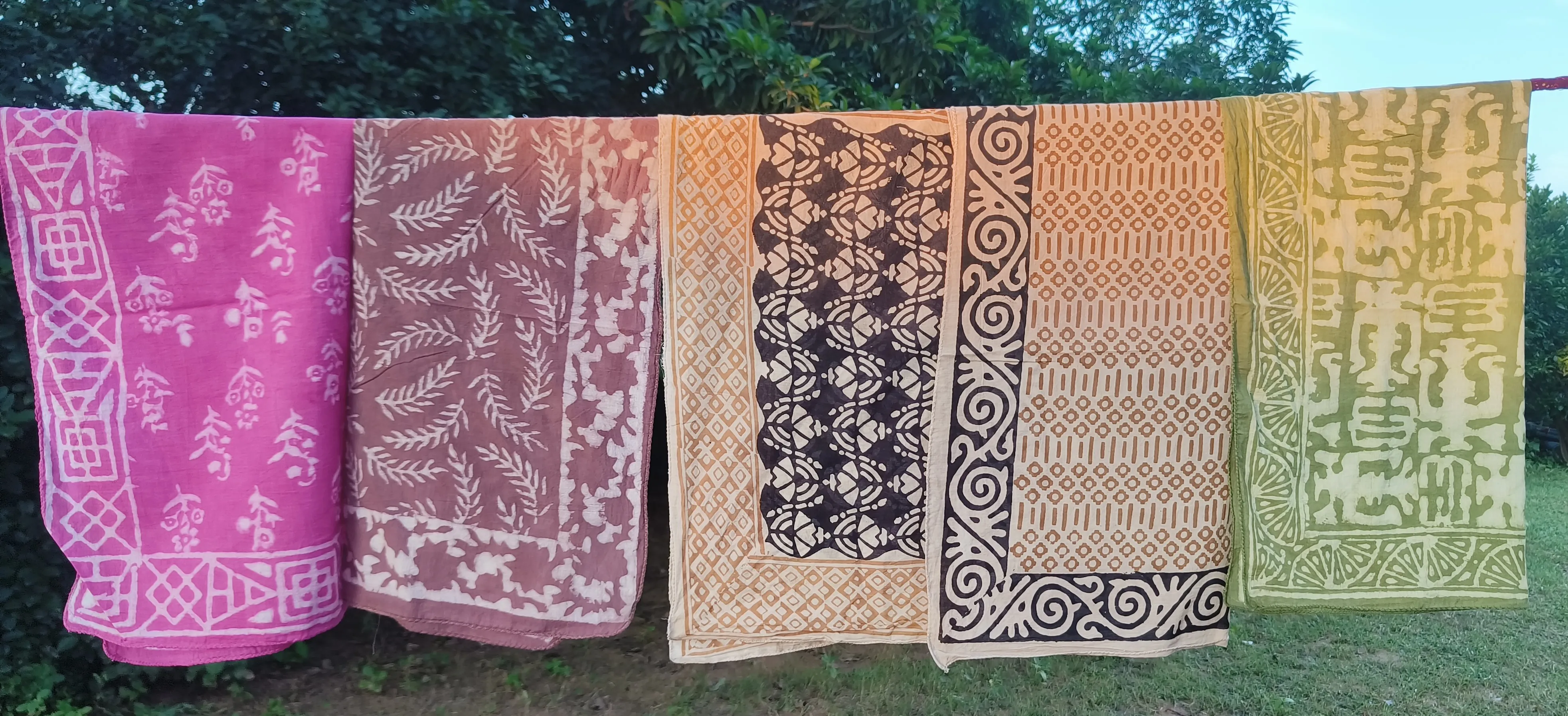 Printed Cotton Scarves