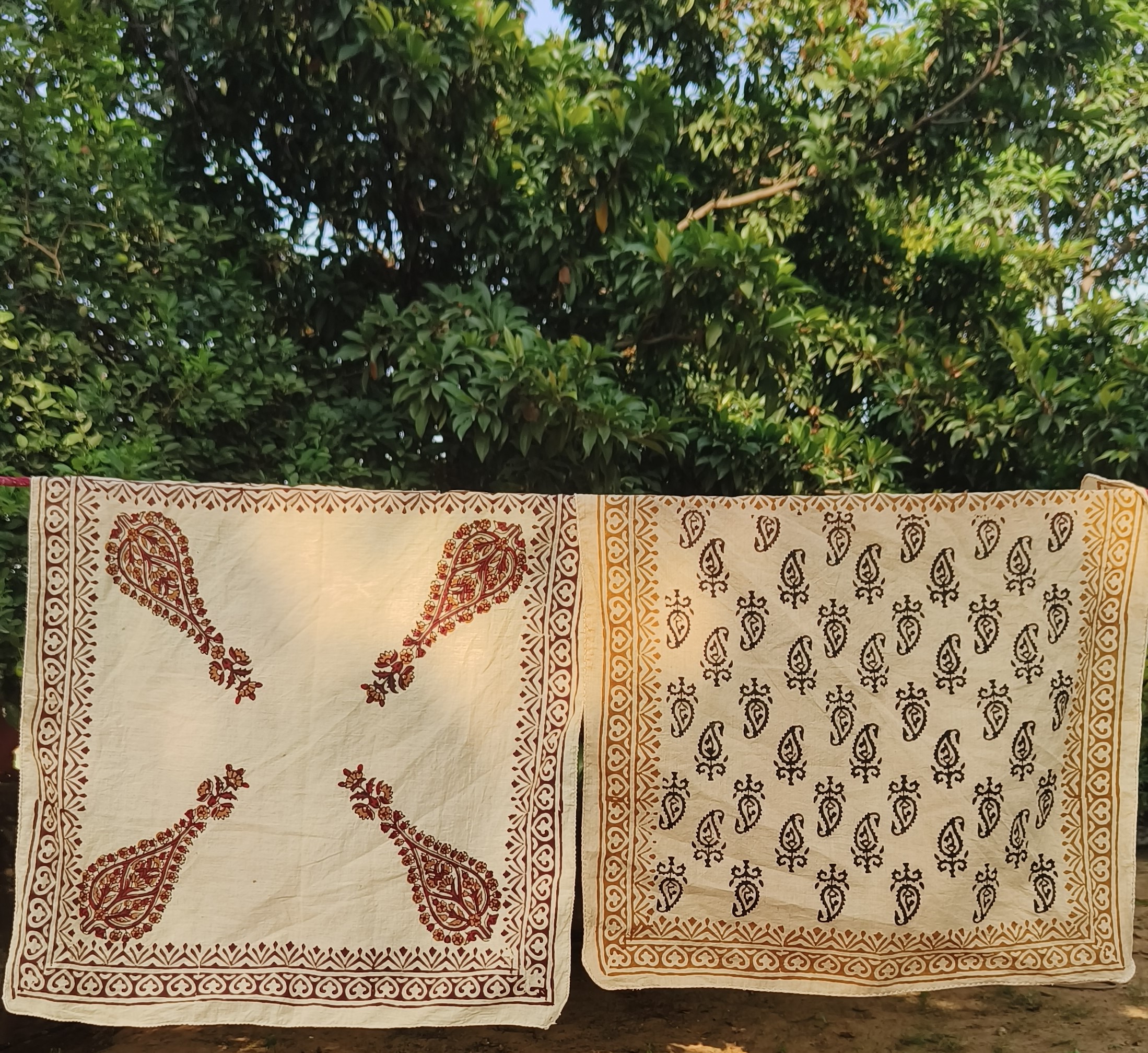 Handcrafted Embroidered Tablecloth