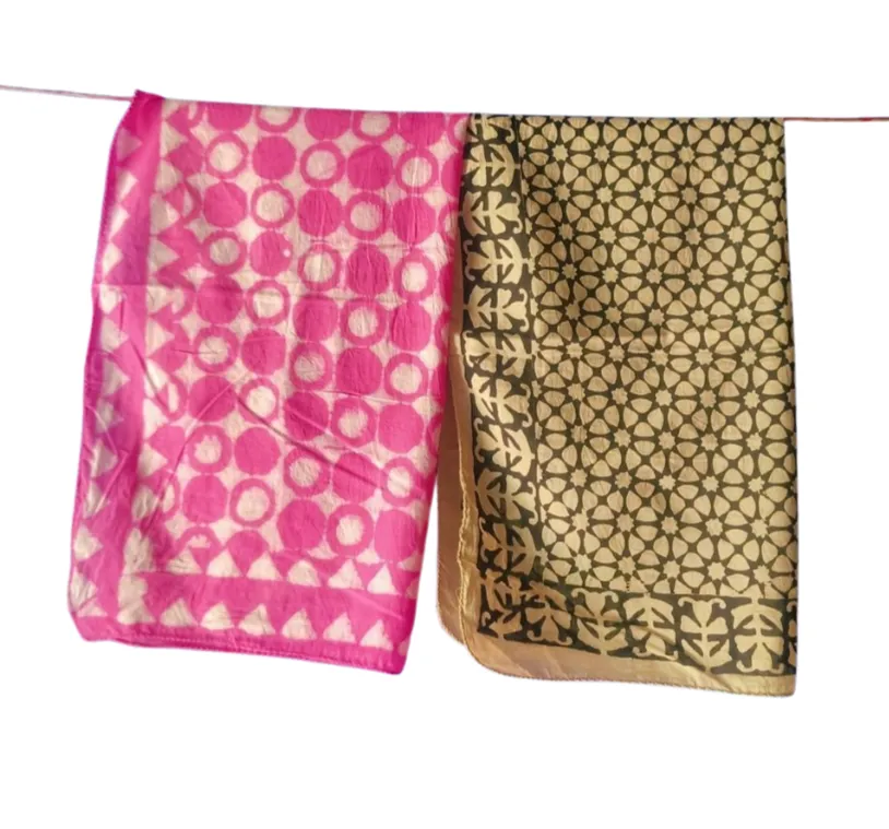 Printed Cotton Handkerchiefs Set