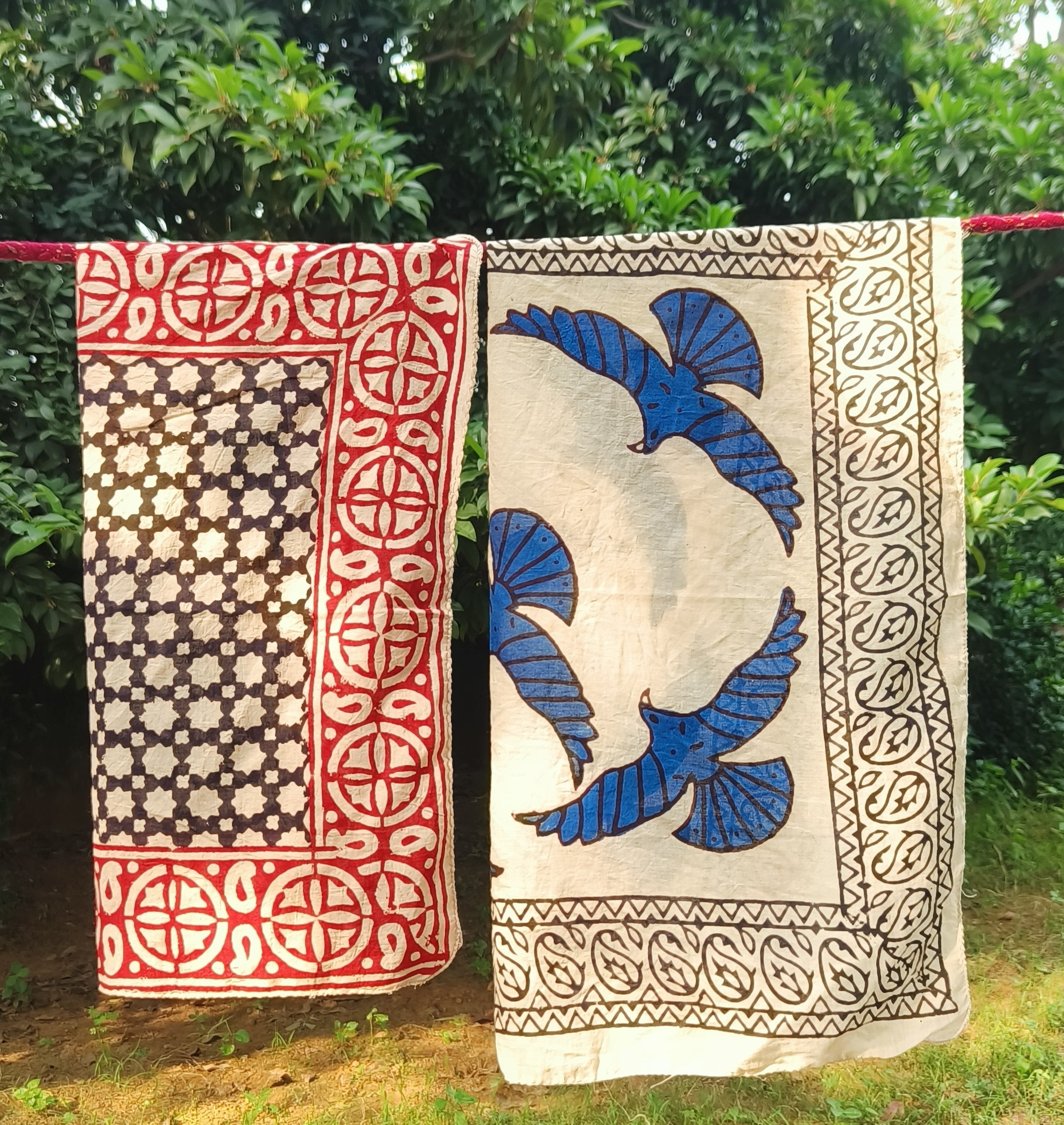 Handcrafted Patterned Scarves