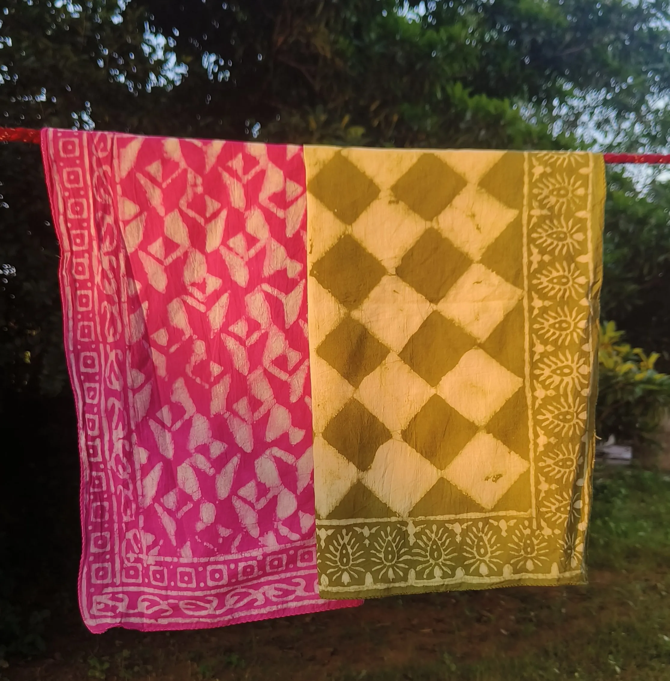 Handcrafted Batik Bandanas