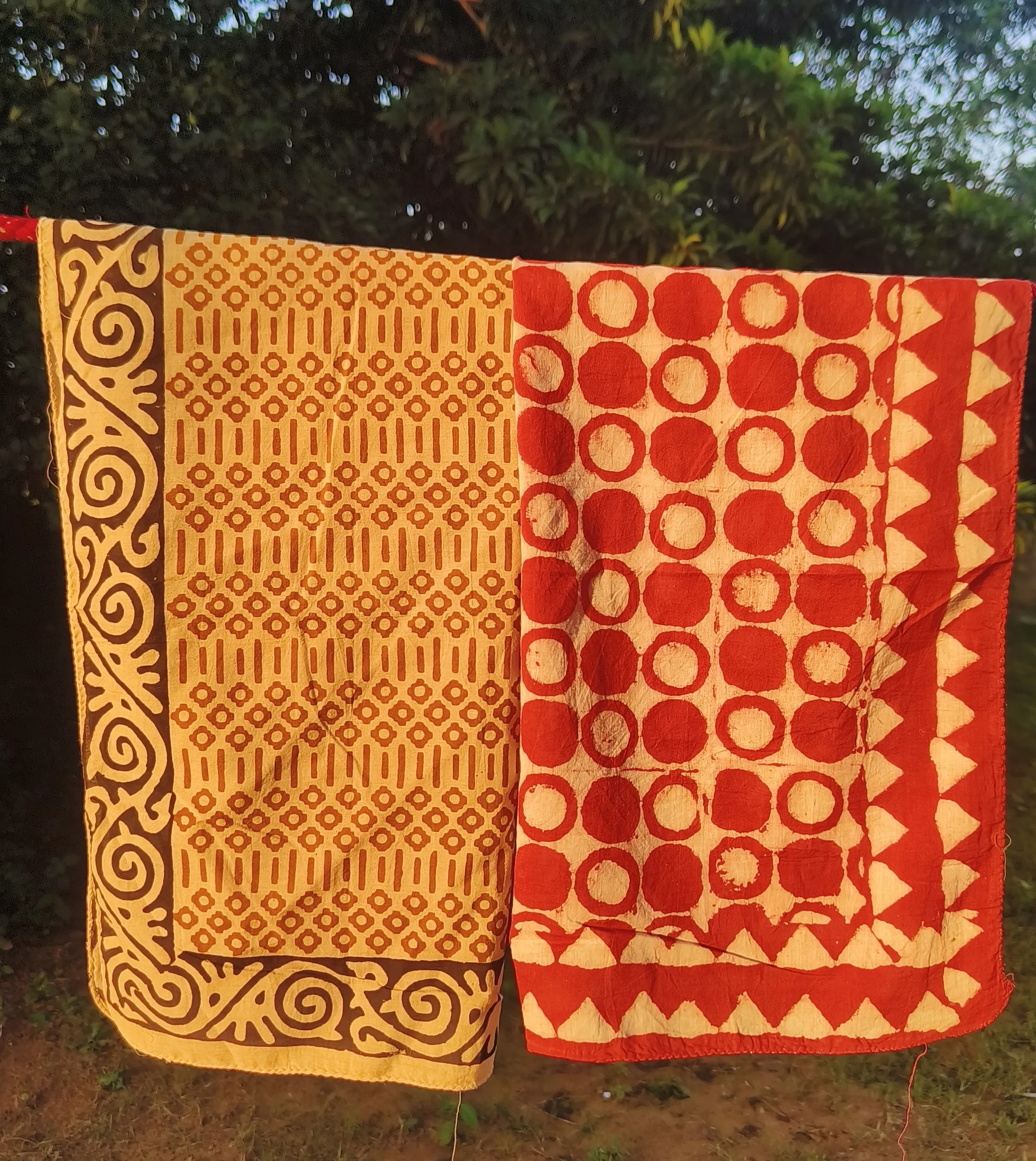 Handcrafted Bandhani Scarves