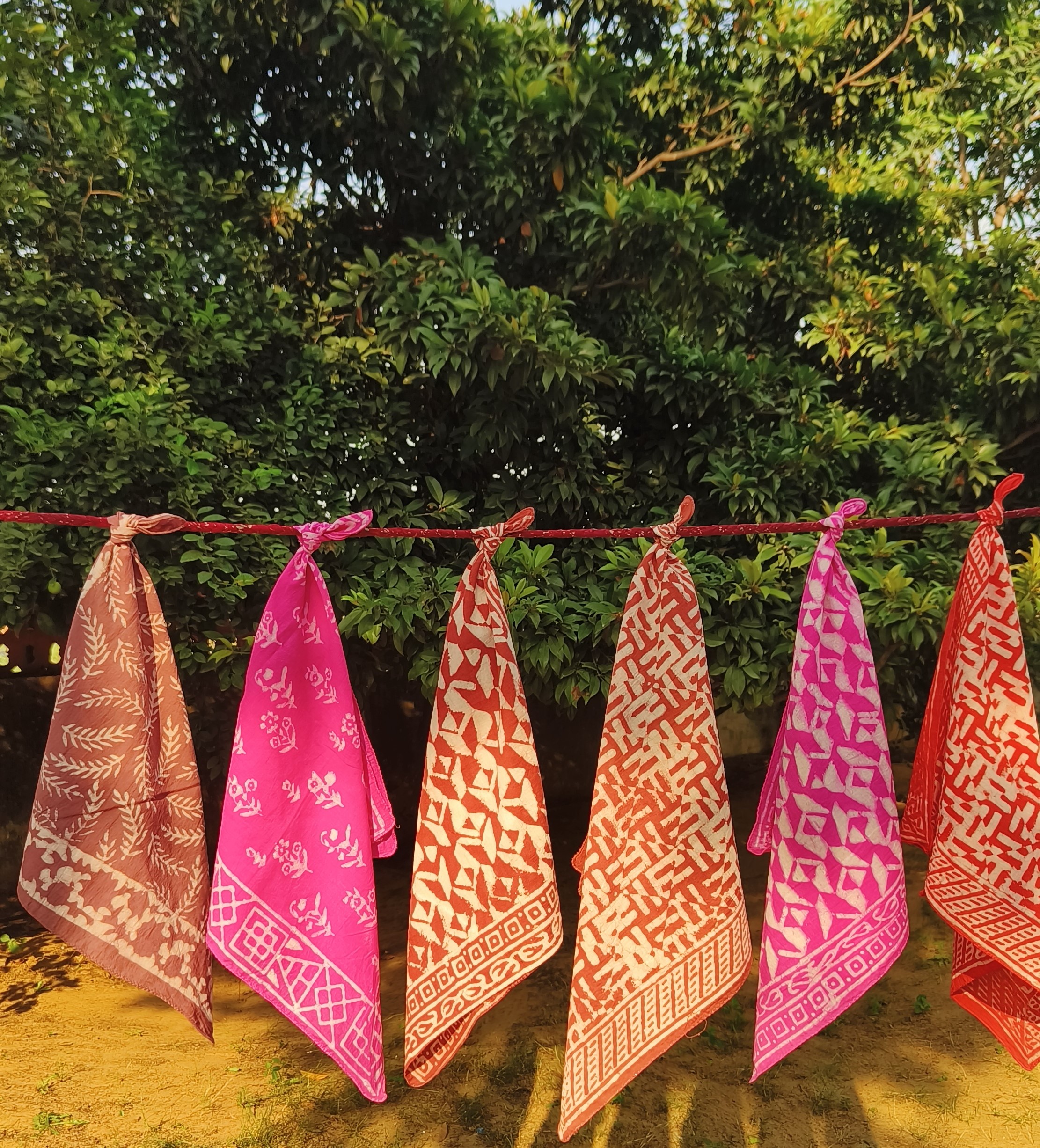 Handcrafted Block Print Cotton Saree