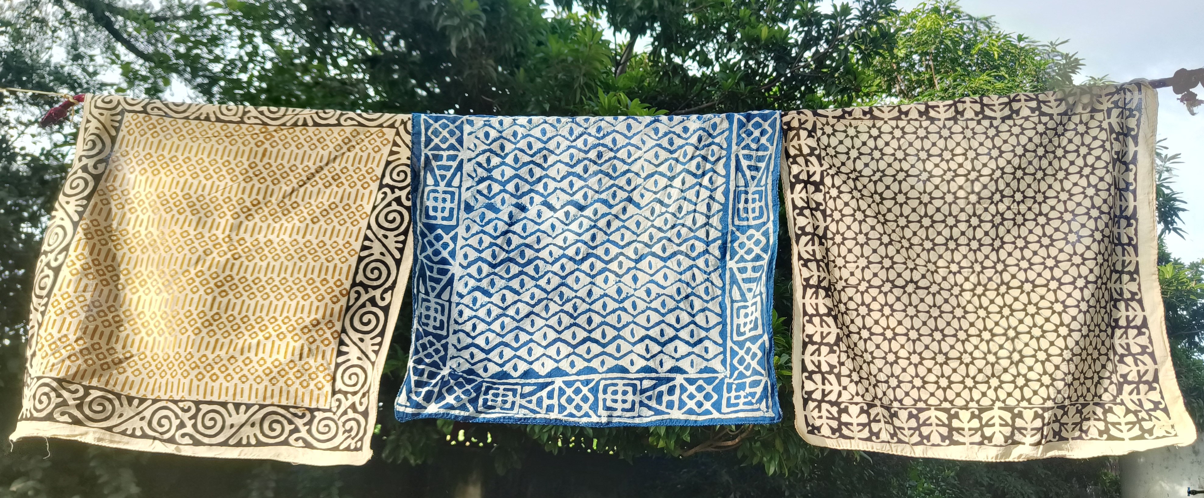Handcrafted Patterned Scarves